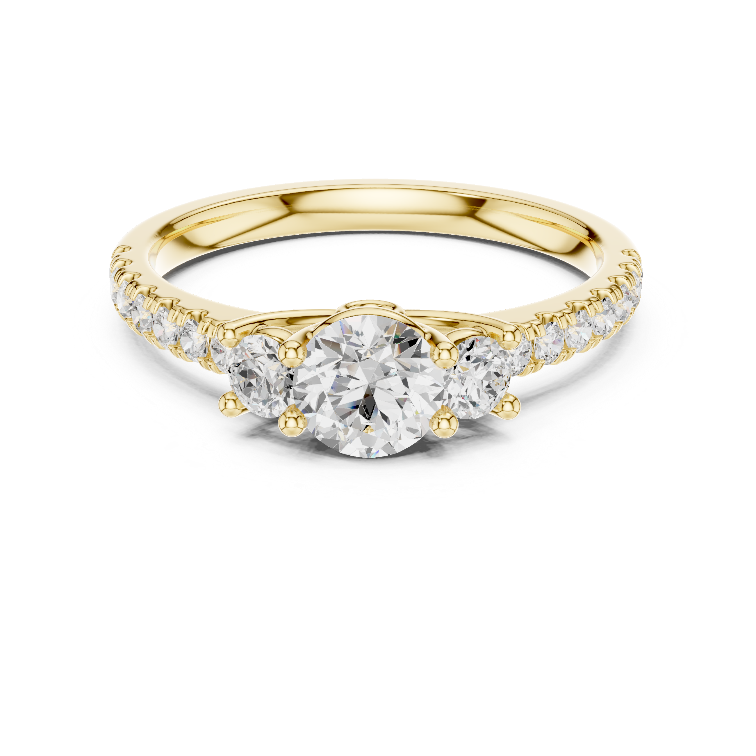 Elegant gemstone cocktail ring featuring oversized colorful stone centerpiece.
