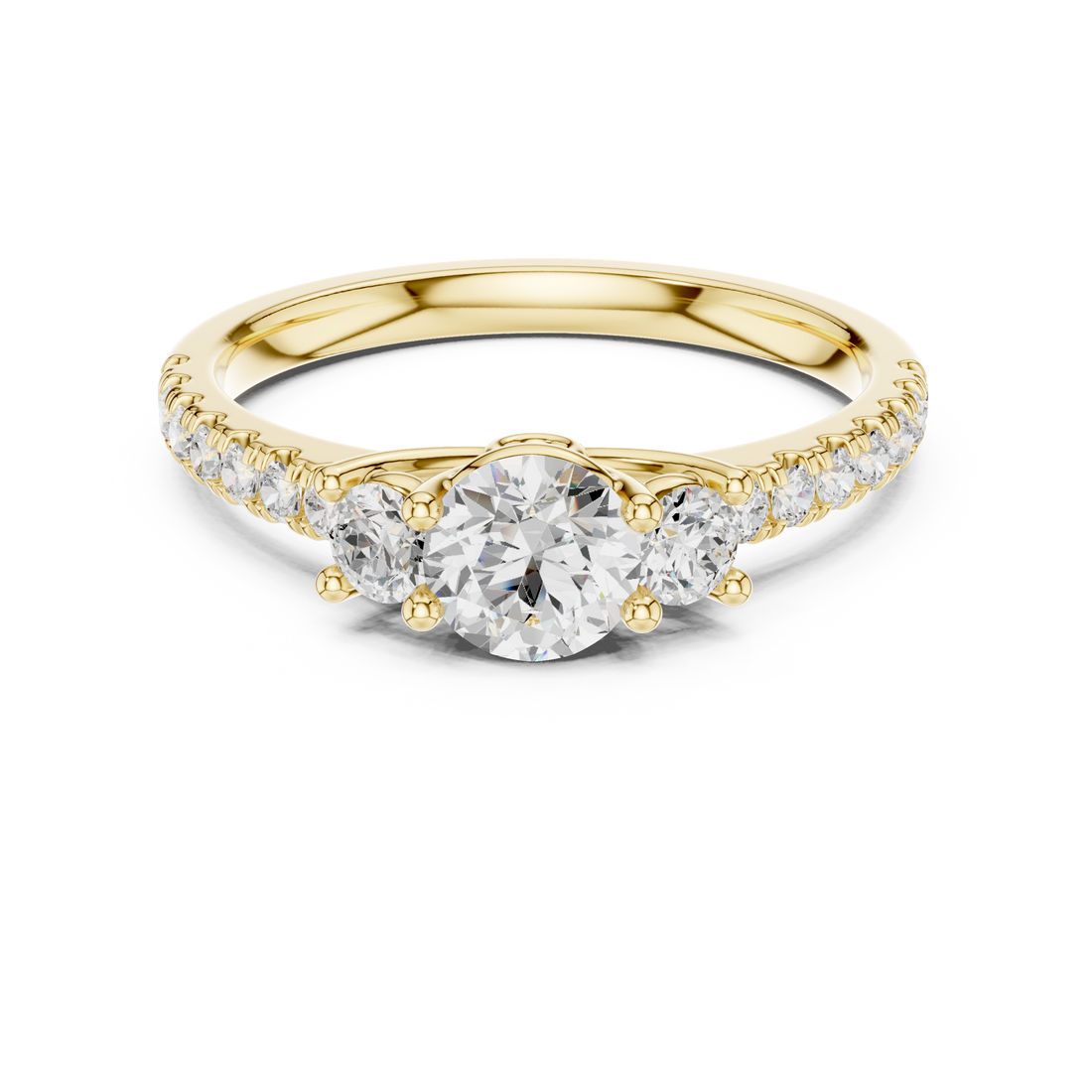 Elegant gemstone cocktail ring featuring oversized colorful stone centerpiece.