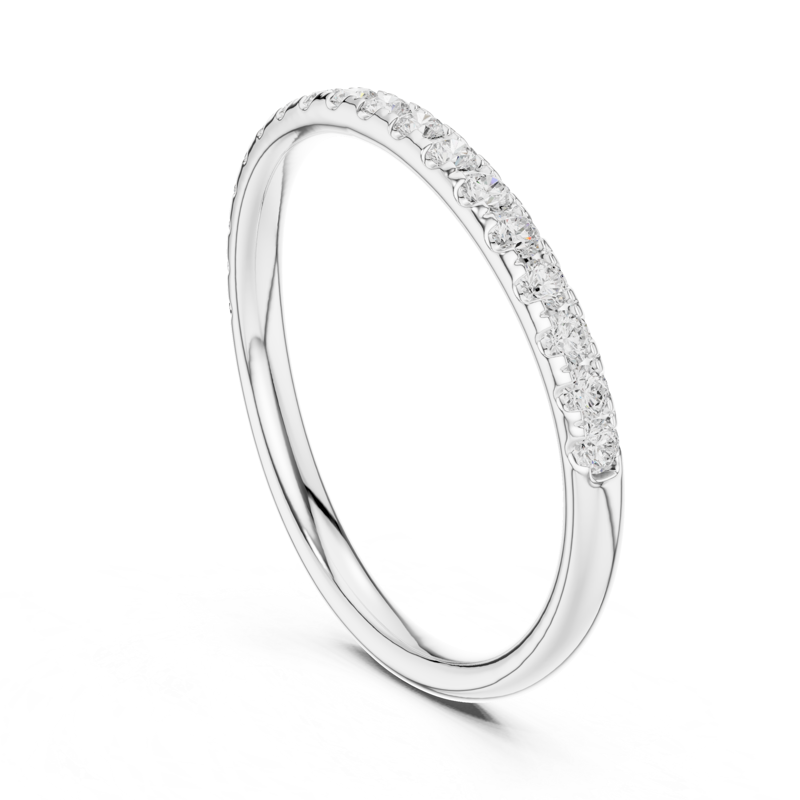 Designer diamond link bracelet with sparkling stone accents.