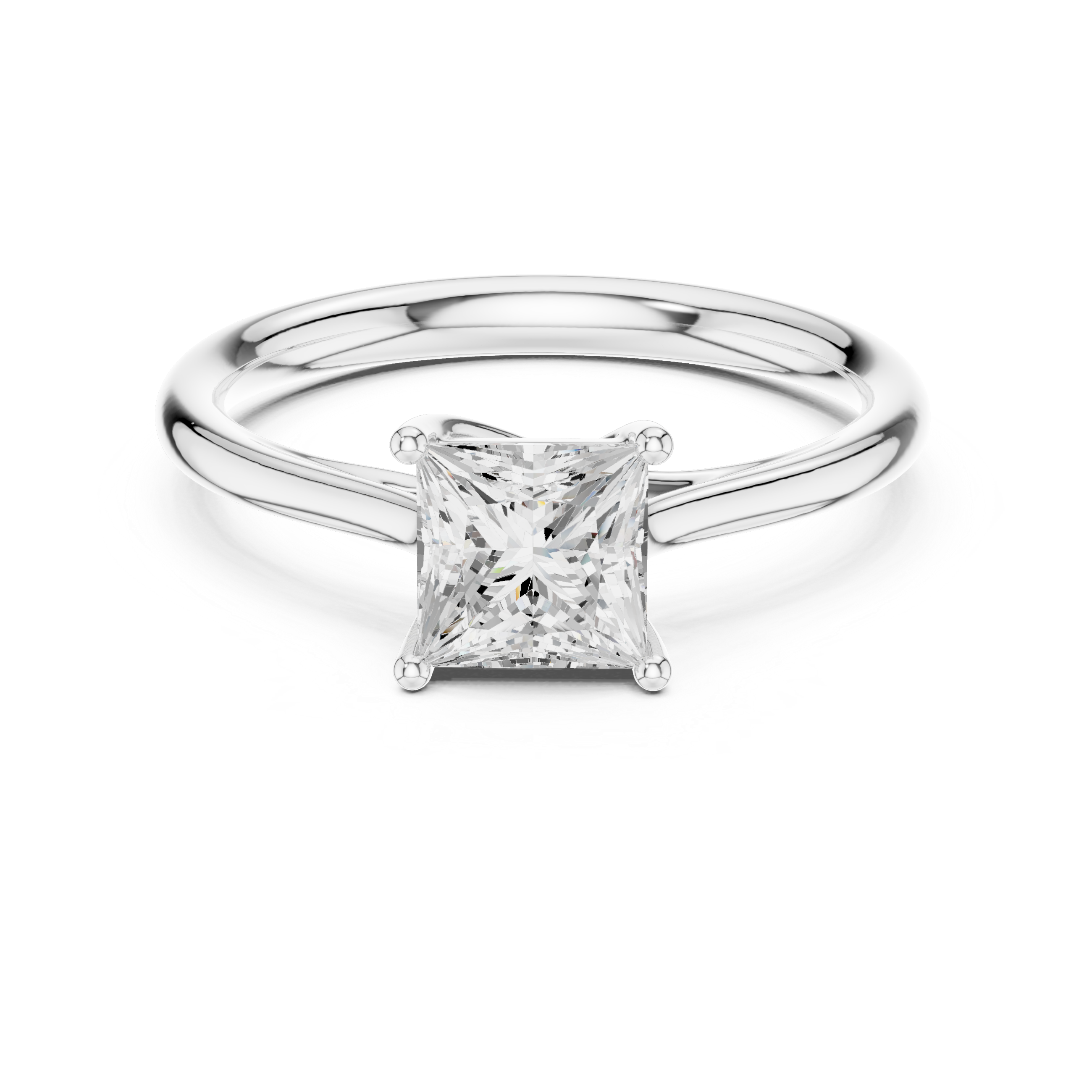 Stylish engagement jewellery set featuring modern elegant design.
