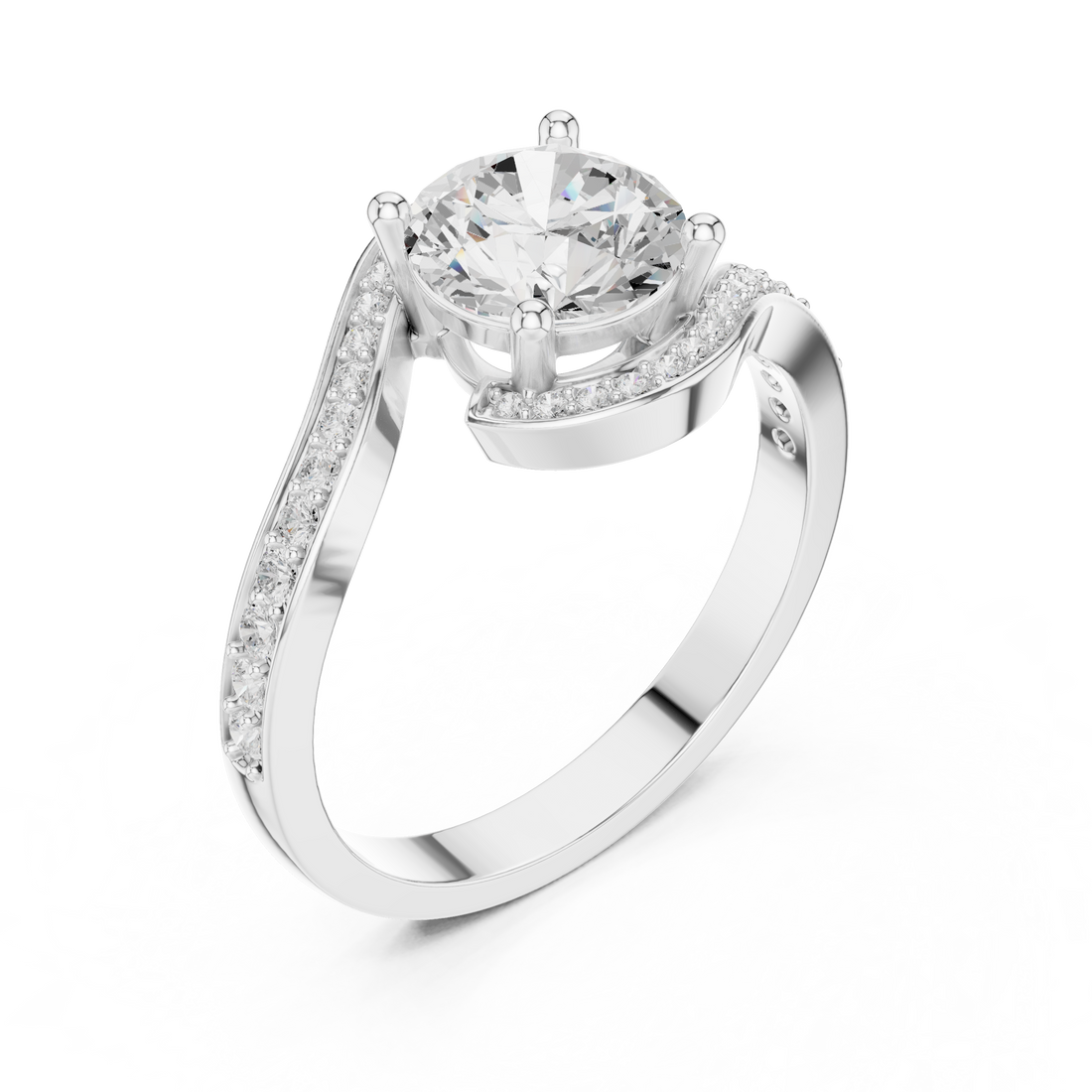 Classic teardrop diamond earrings with graceful hanging structure and refined shine.