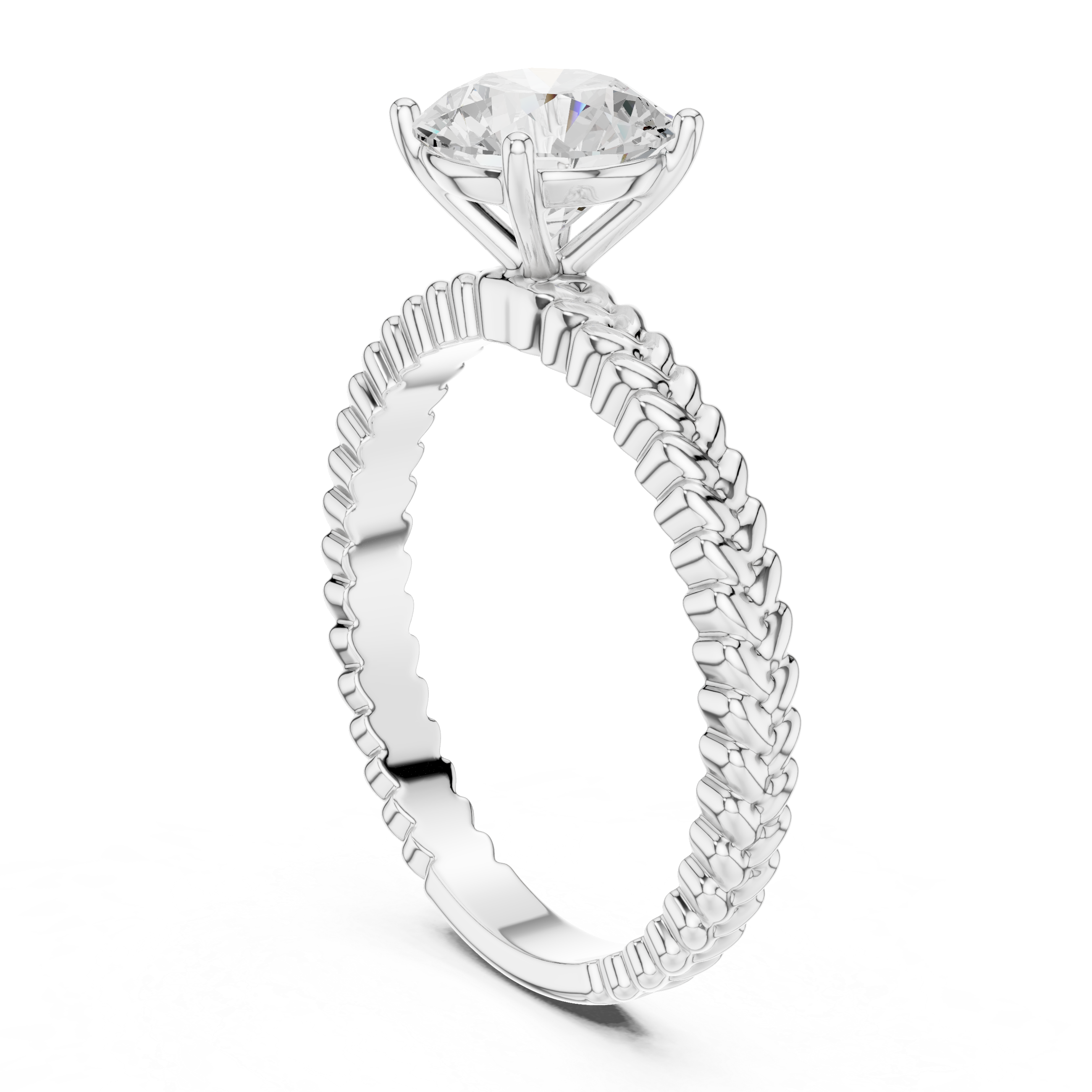 Designer diamond link bracelet with sparkling stone accents.
