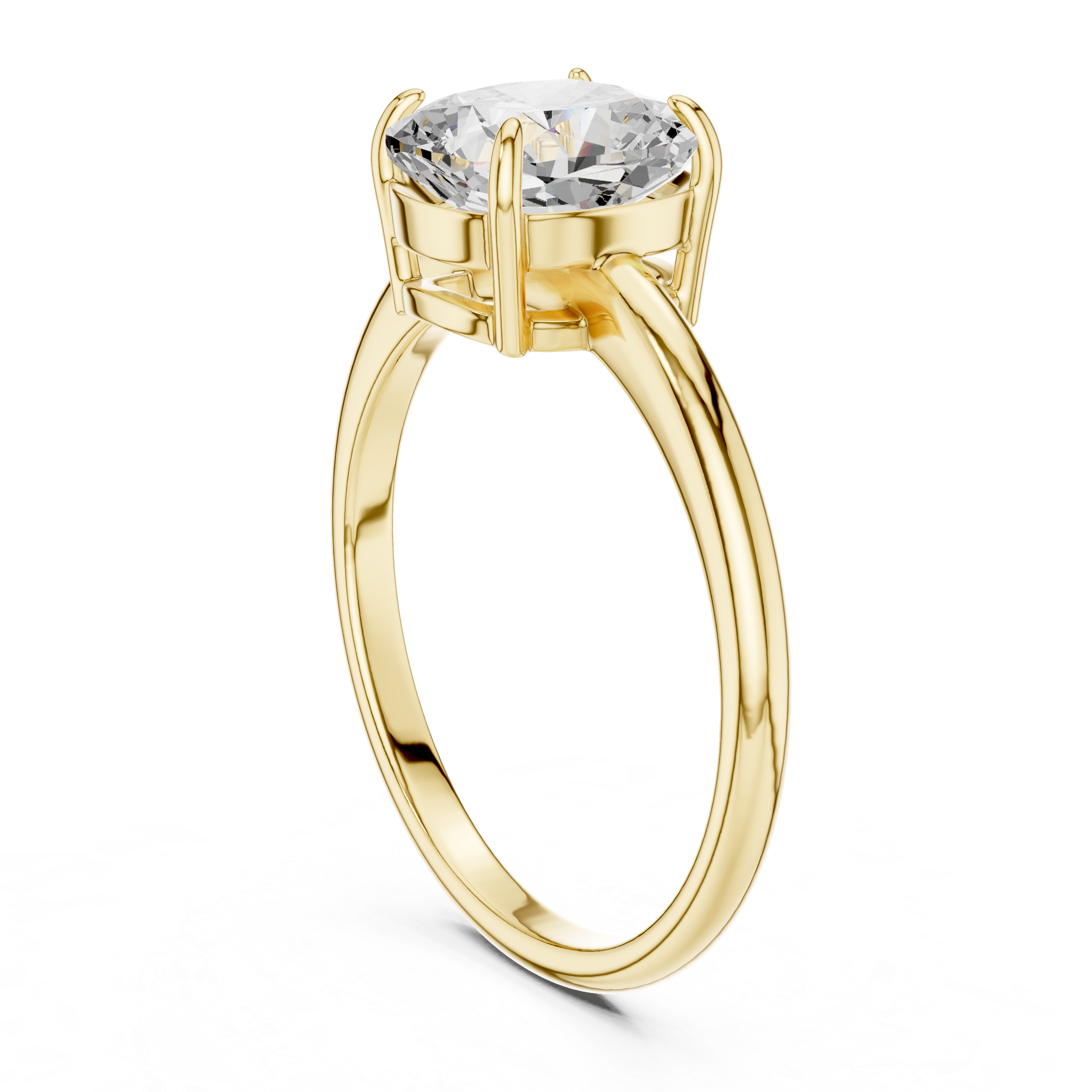 Luxury men's diamond band featuring row of sparkling stones.