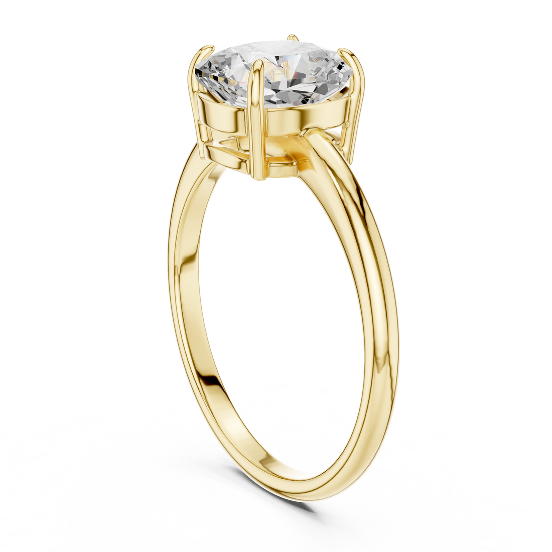 Luxury men's diamond band featuring row of sparkling stones.