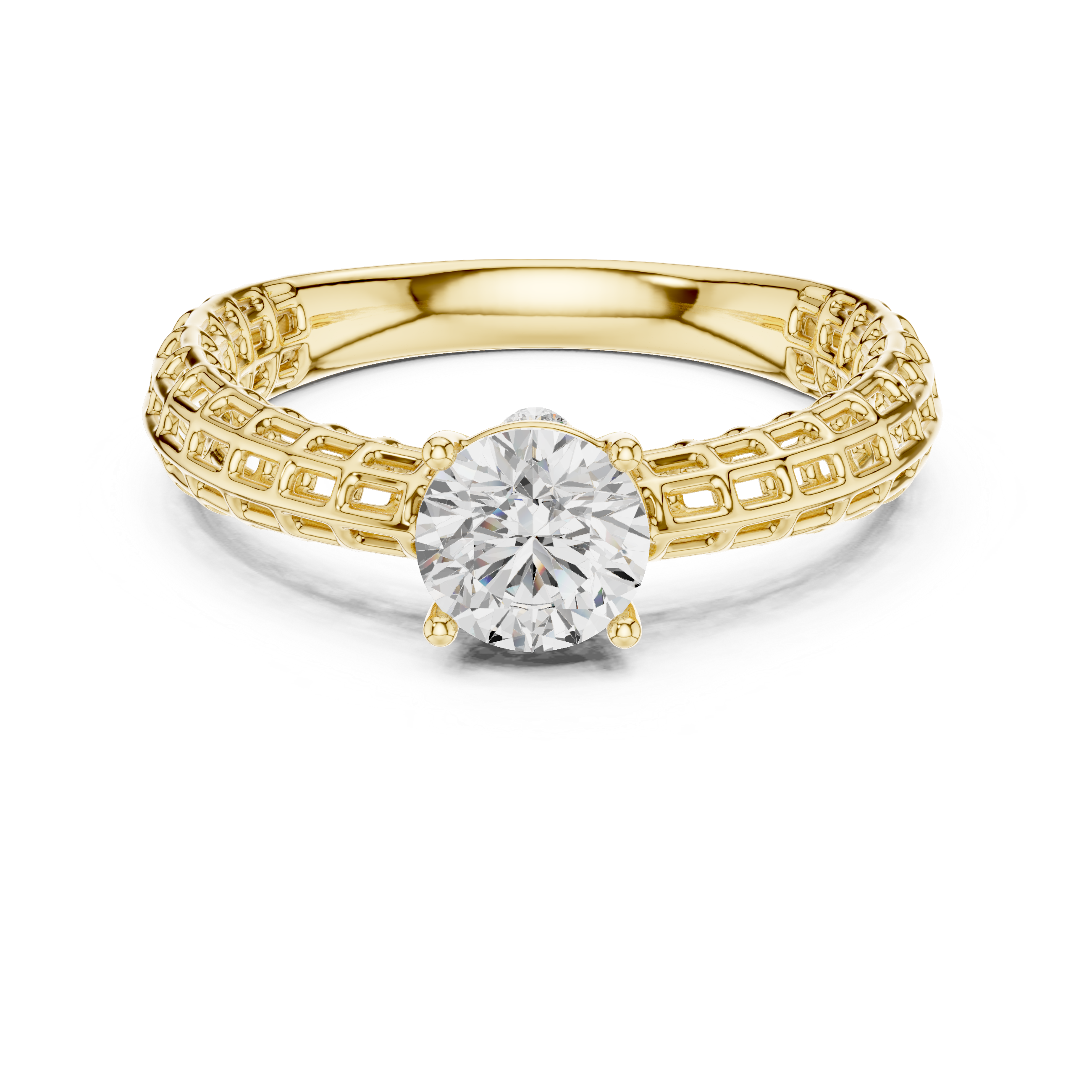 Traditional bridal jewellery set featuring detailed gold work.