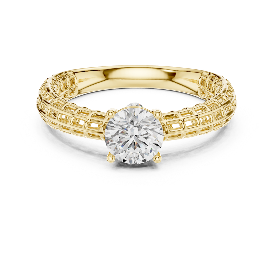 Traditional bridal jewellery set featuring detailed gold work.