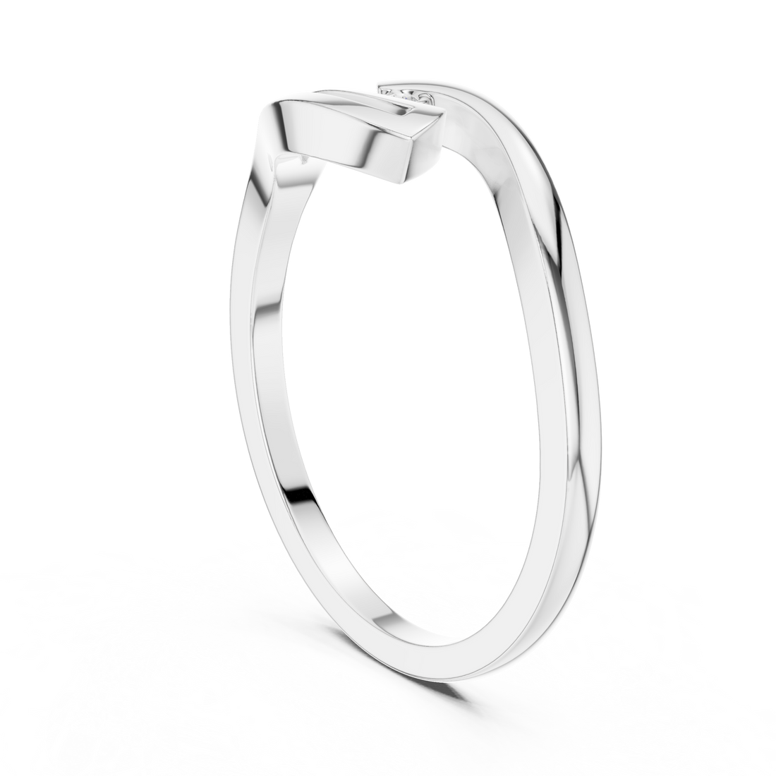 Modern diamond pendant featuring minimalist design.