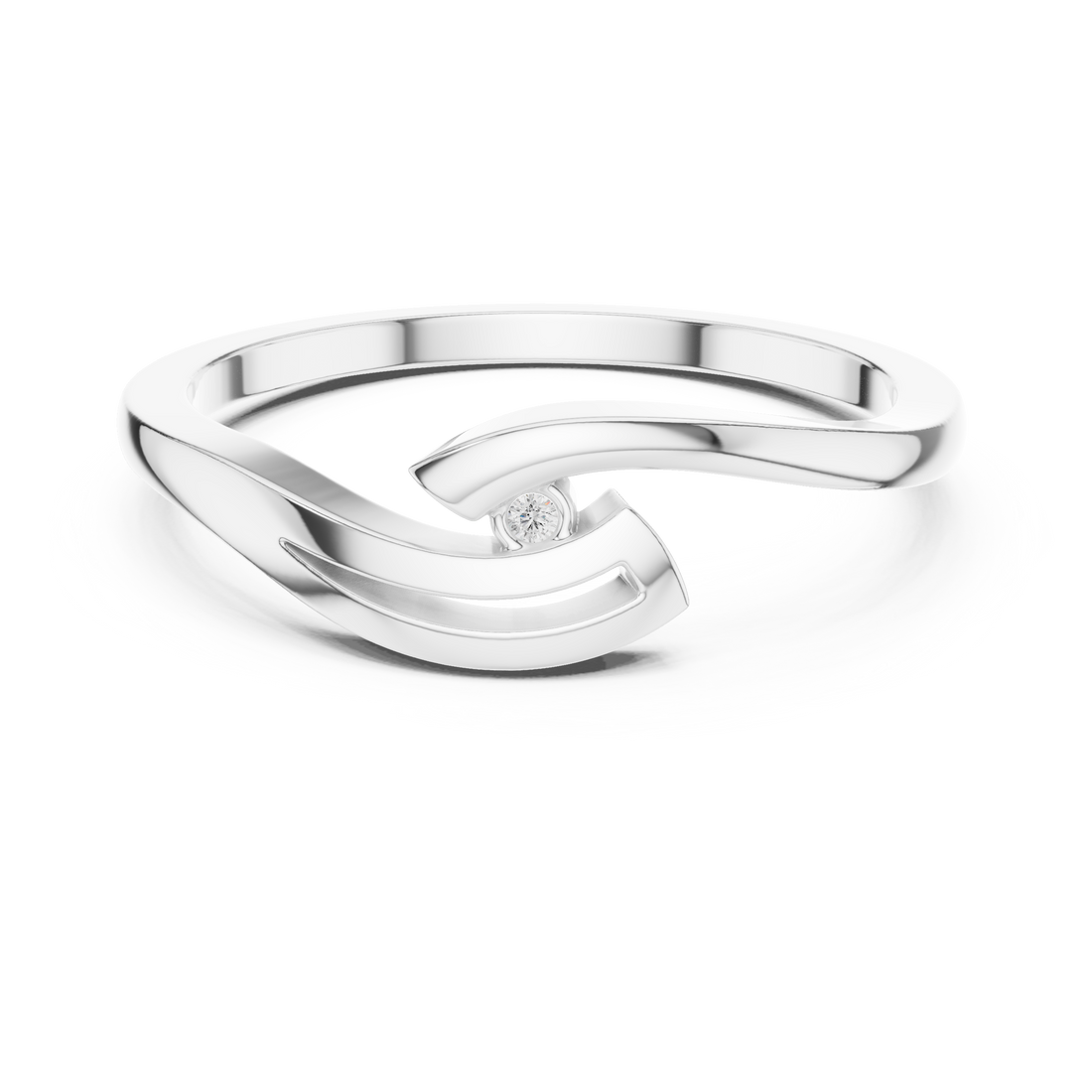 Luxury celebration ring featuring decorative gemstone centerpiece.