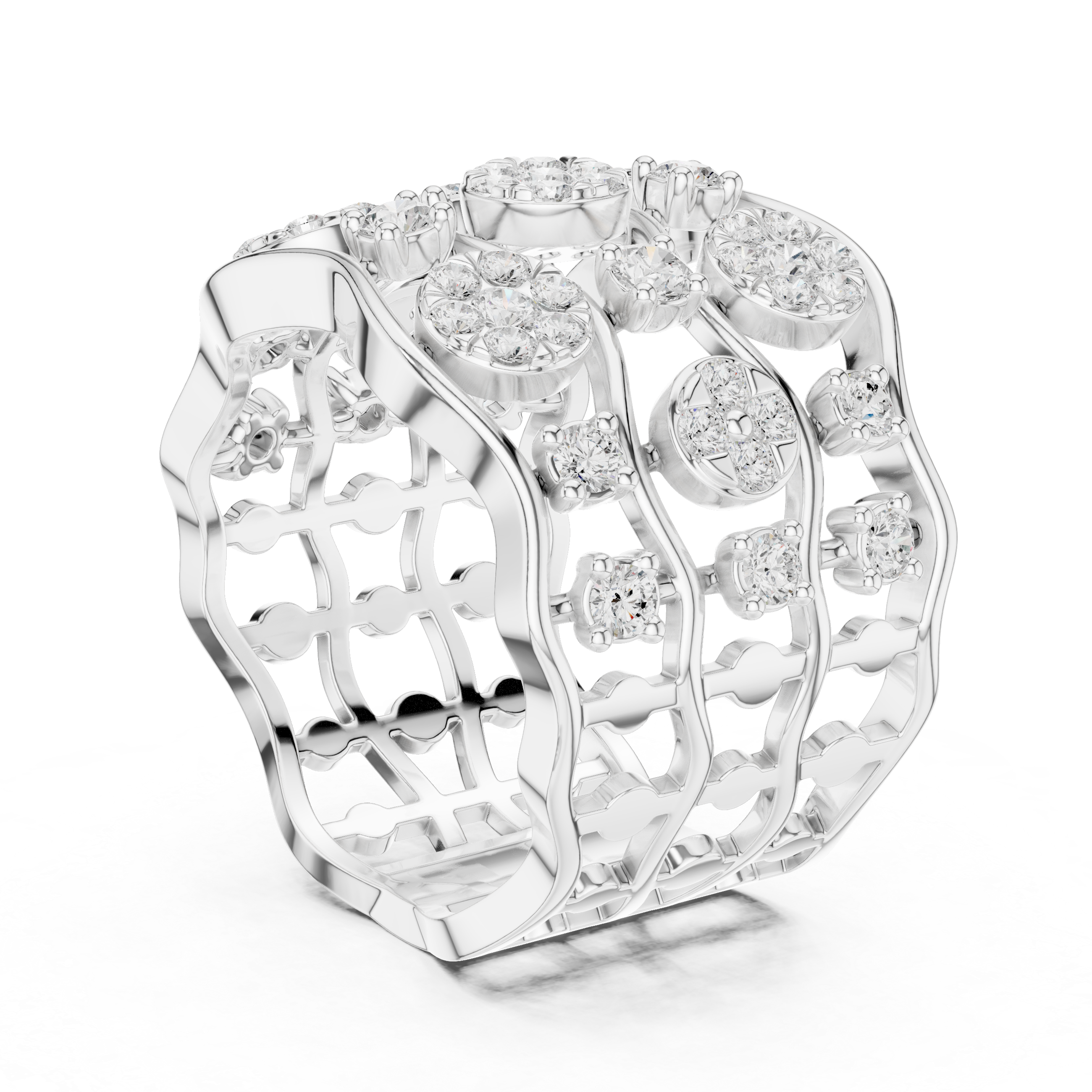 Elegant princess-cut diamond engagement ring with brilliant center stone and slim polished gold band.