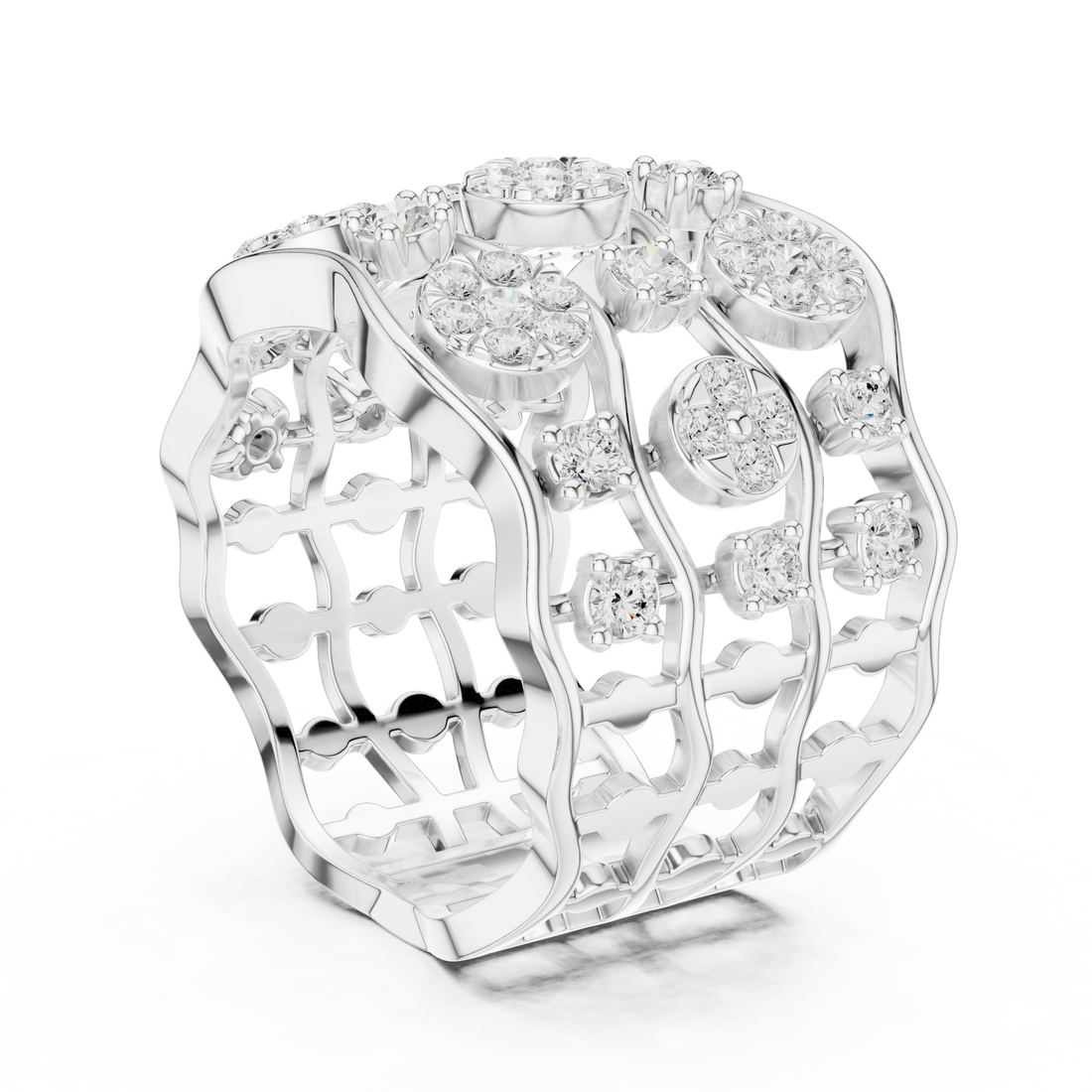Elegant princess-cut diamond engagement ring with brilliant center stone and slim polished gold band.