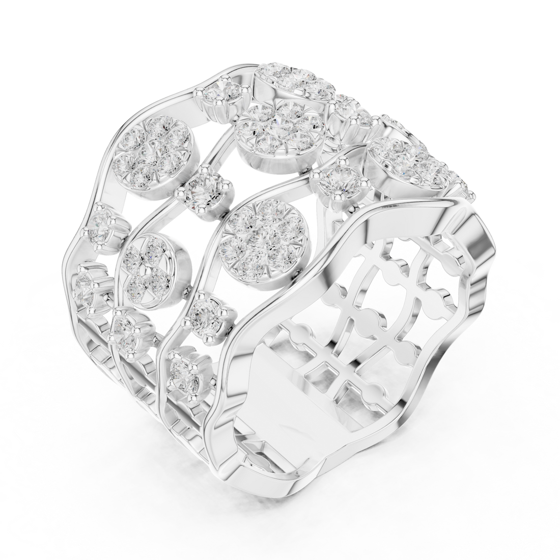 Classic cushion-cut diamond ring with vintage-inspired halo setting and sparkling accents.