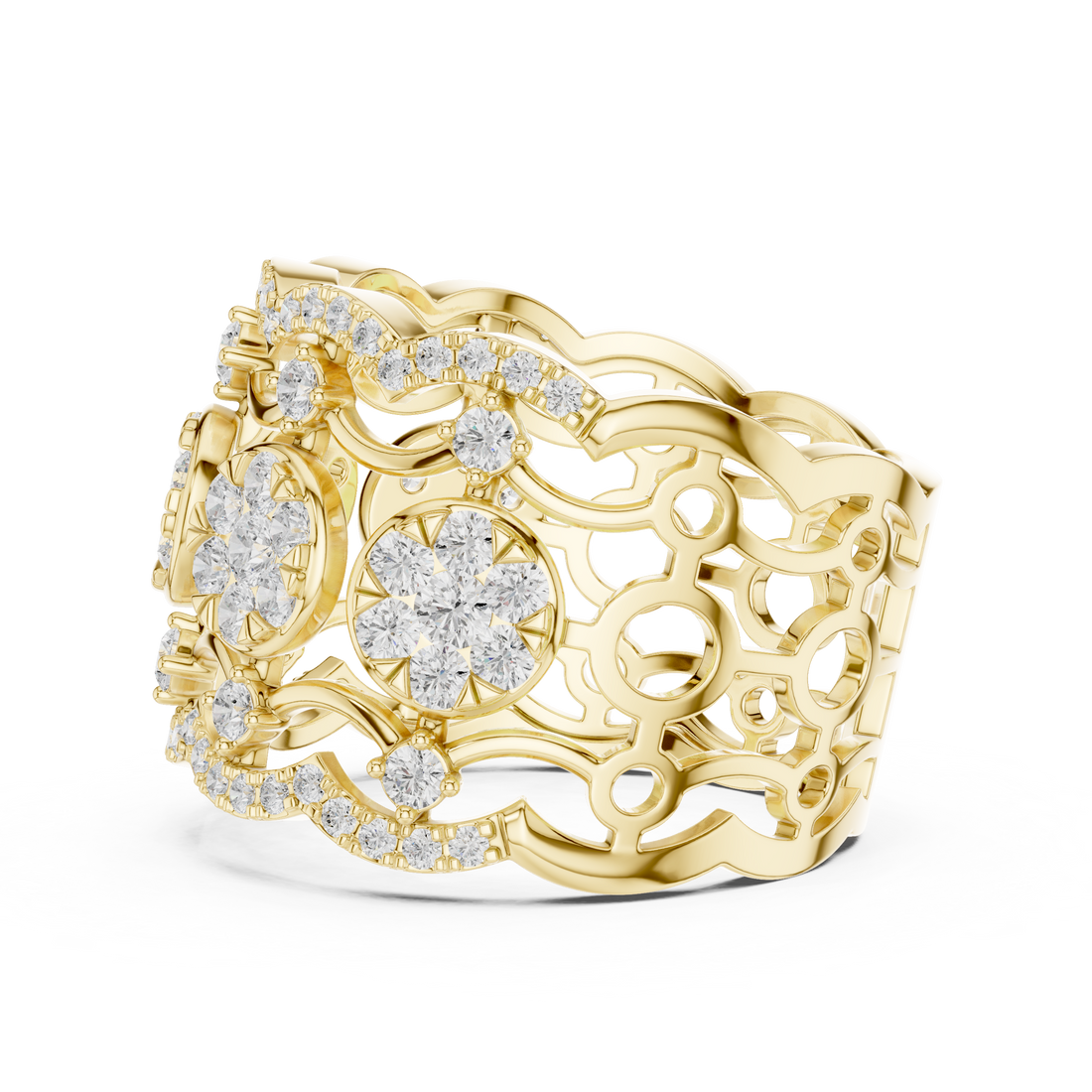 Classic temple jewellery choker featuring goddess-inspired motifs.