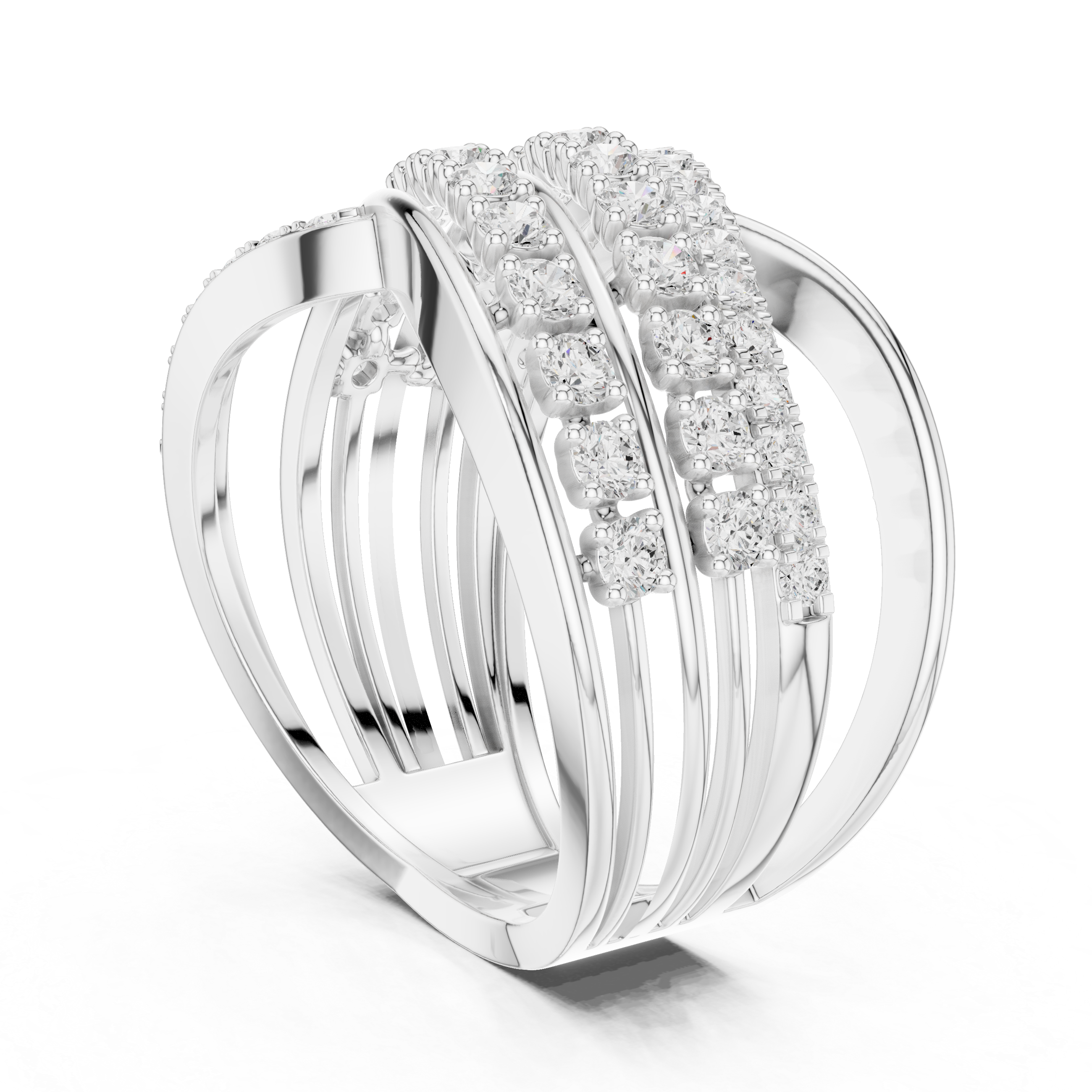 Elegant toe ring featuring polished silver adjustable band design.