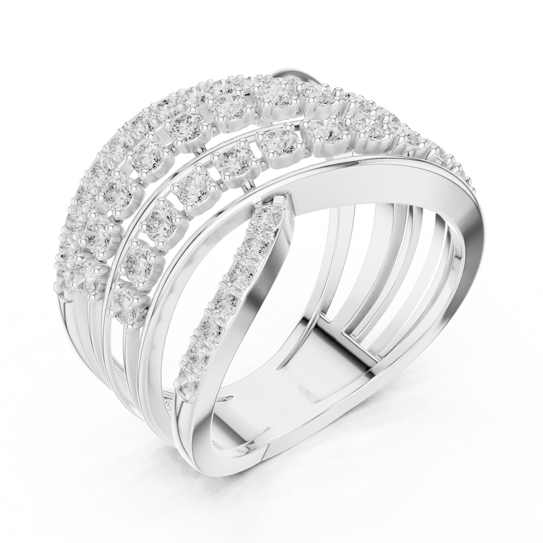 Traditional gold toe ring featuring engraved floral patterns.