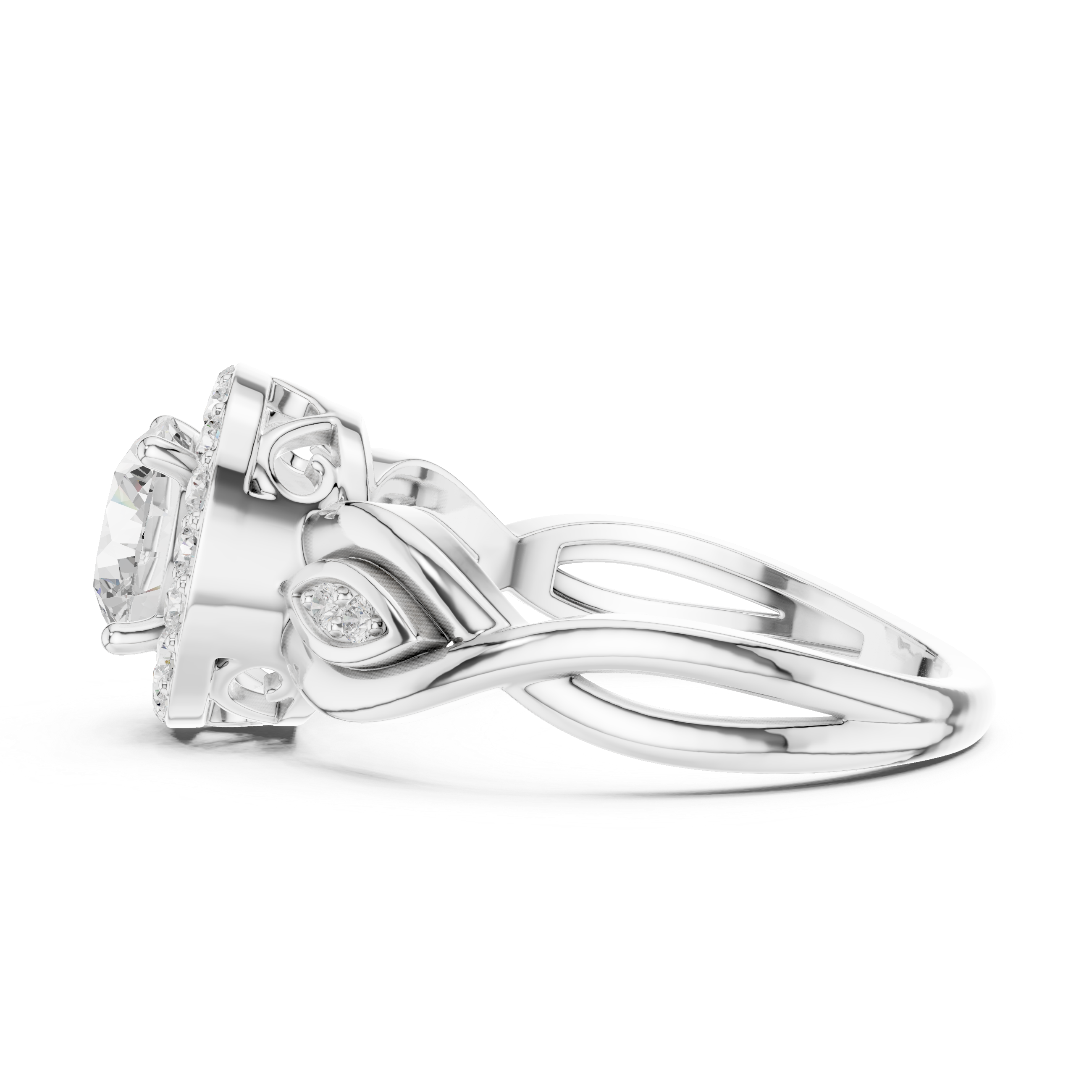 Classic kids' pendant necklace featuring heart-shaped charm.