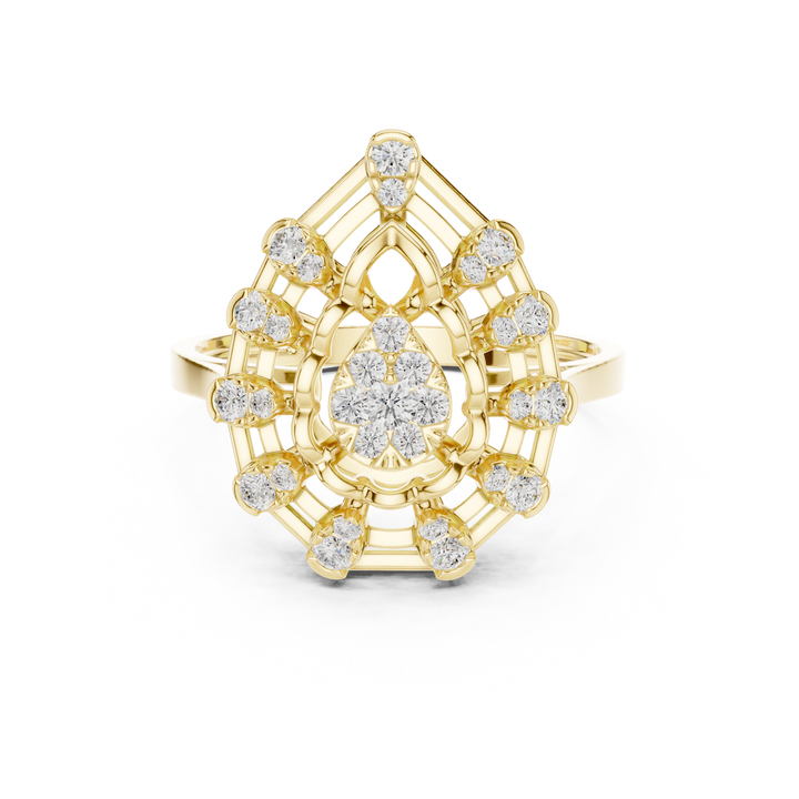 Stylish Y-shaped necklace featuring dangling central element.