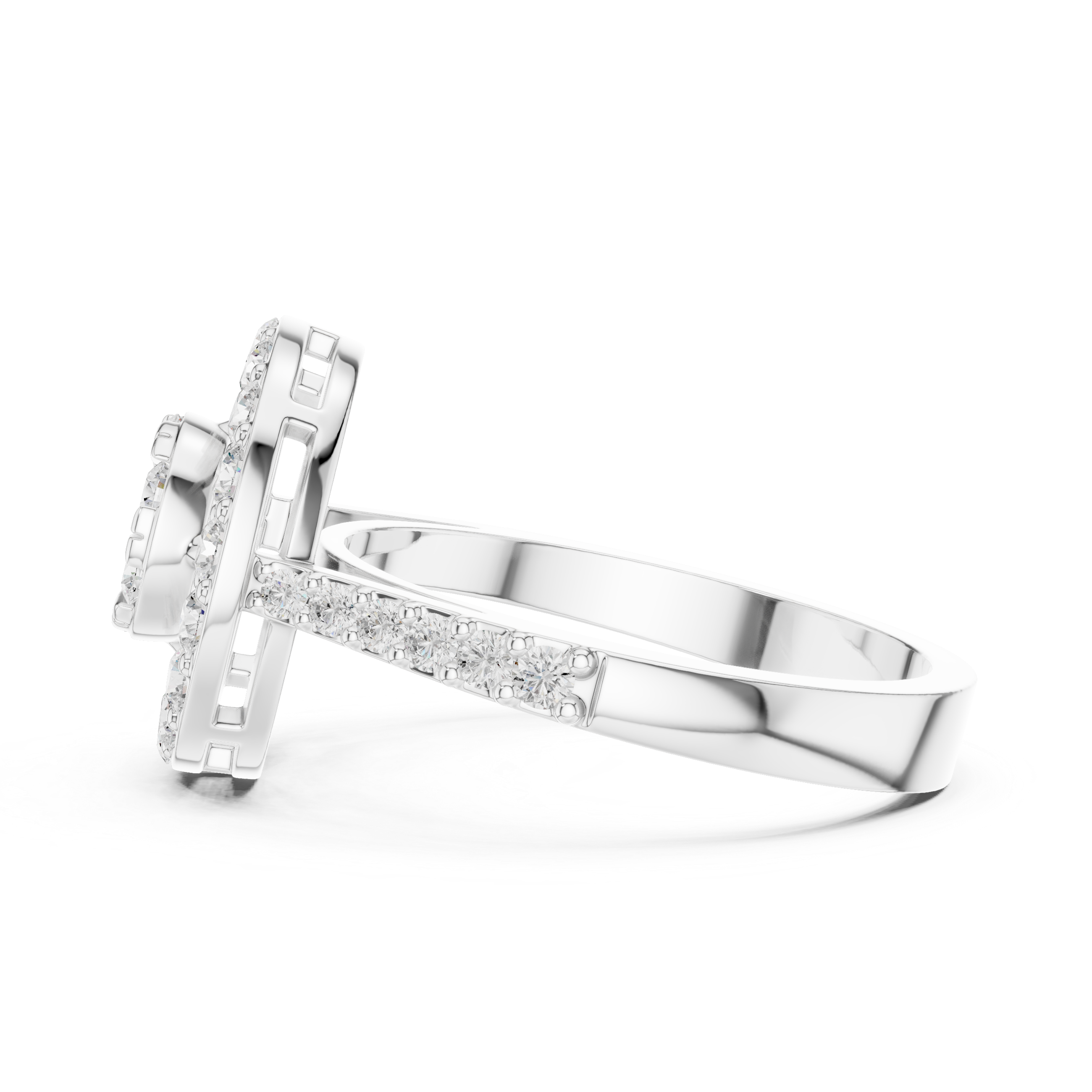 Classic wedding jewellery set featuring matching gold accessories.