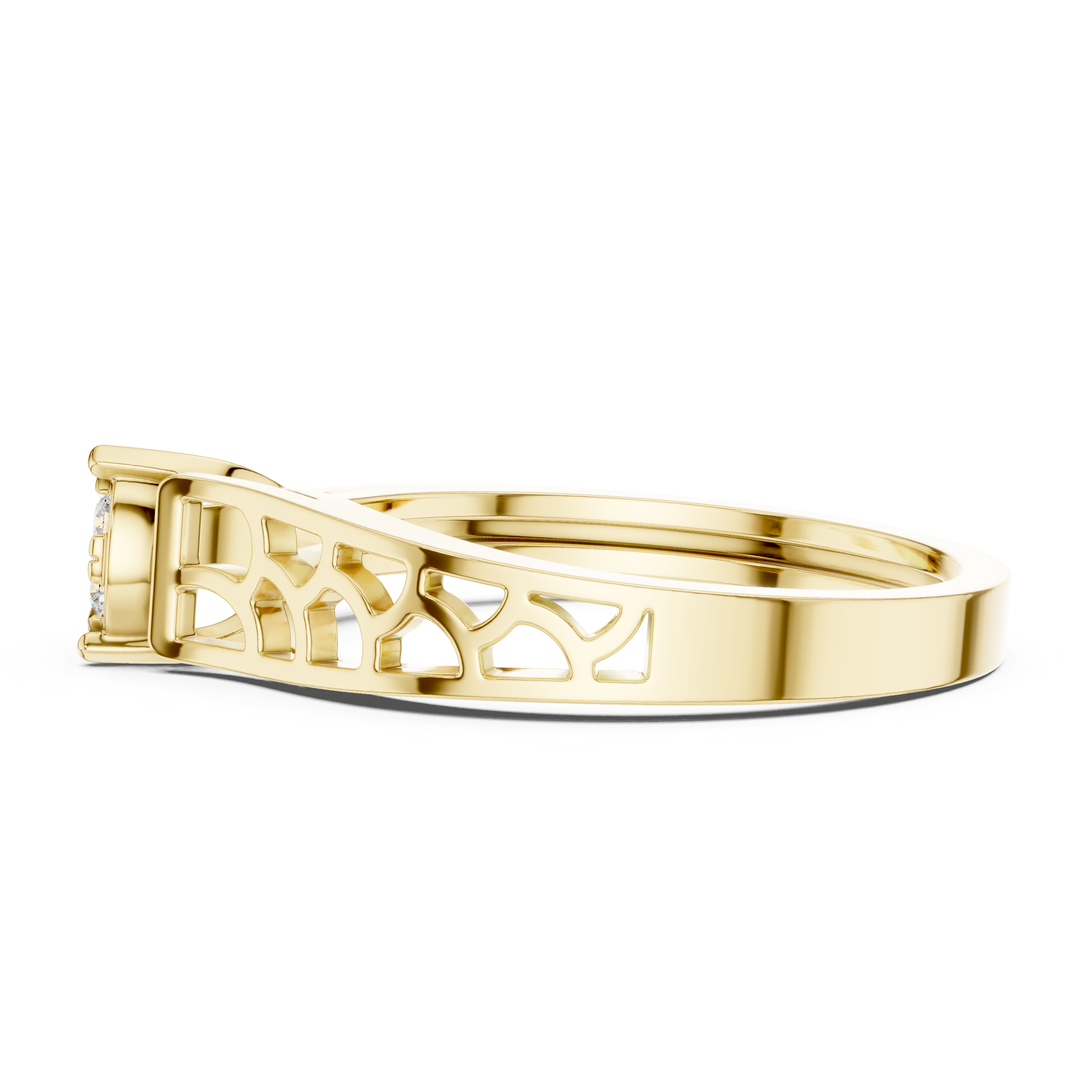 Elegant hoop earrings featuring textured gold surface.