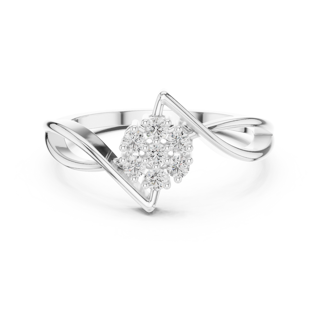 Minimalist tiny stud earrings with subtle sparkle and lightweight design.