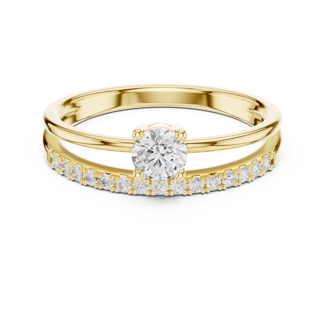 Elegant gemstone cocktail ring featuring oversized colorful stone centerpiece.