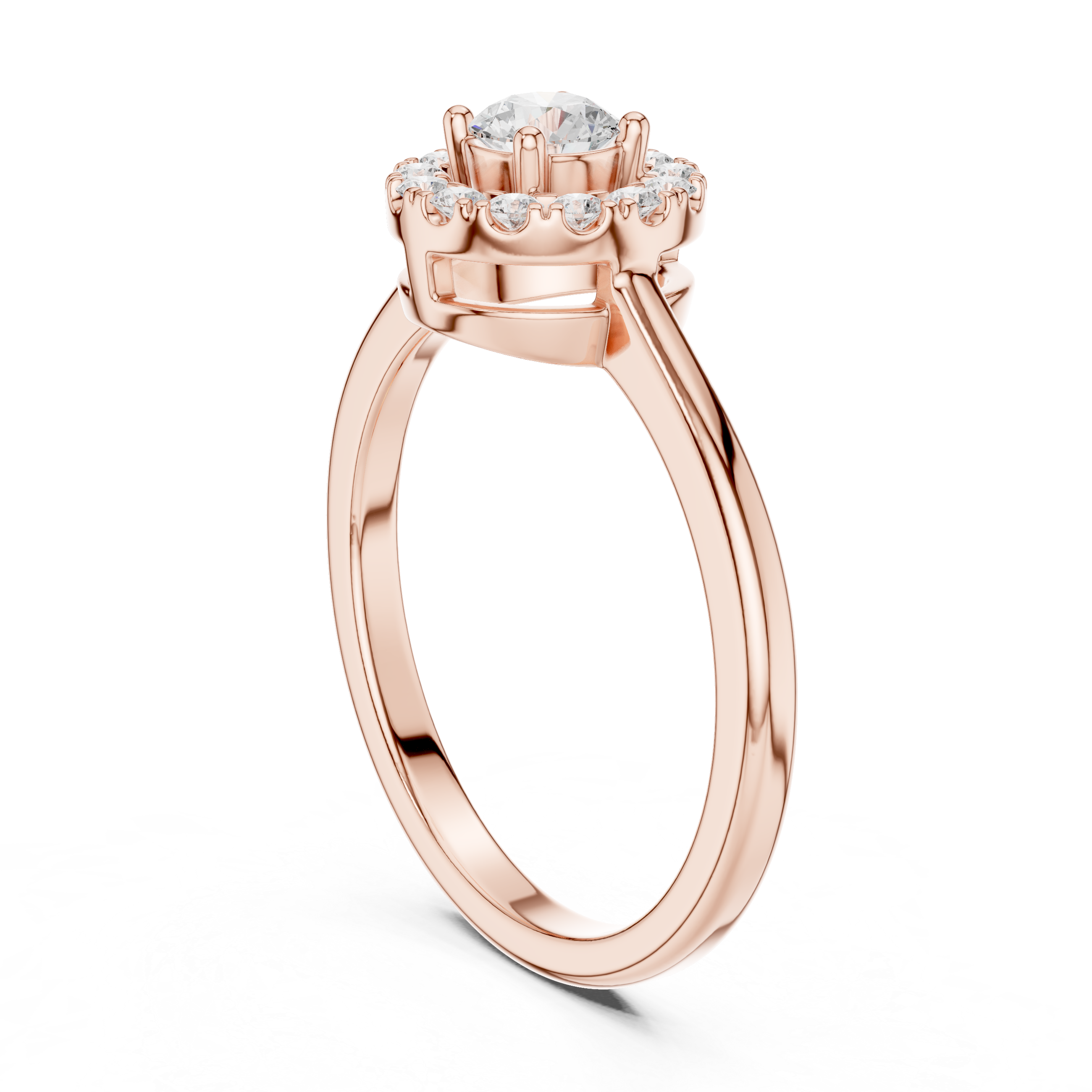 Stylish multi-band ring featuring layered metal structure.