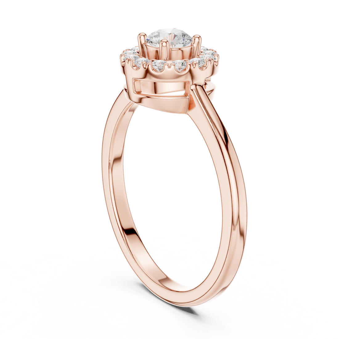 Stylish multi-band ring featuring layered metal structure.