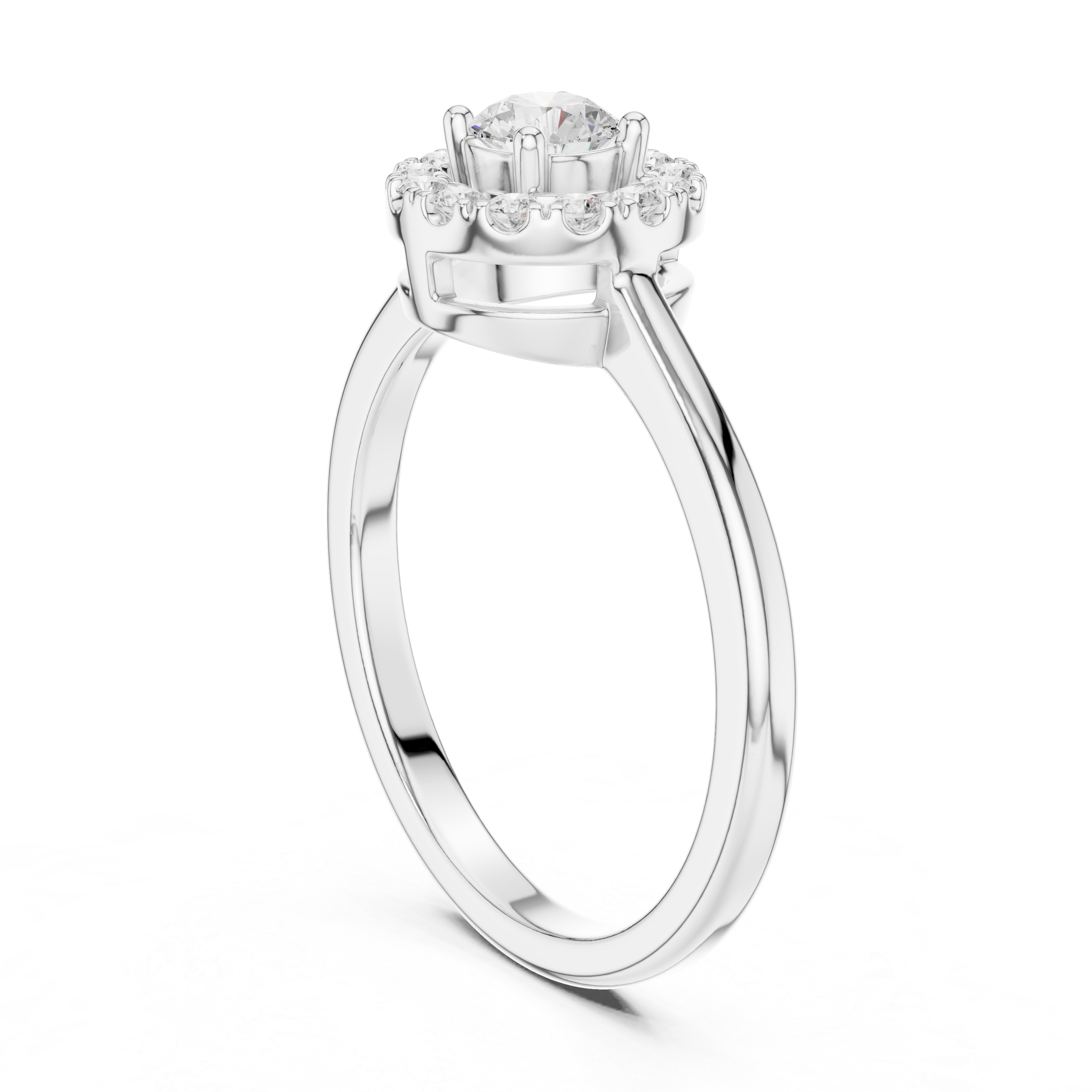 Luxury designer ring featuring artistic sculptural appearance.