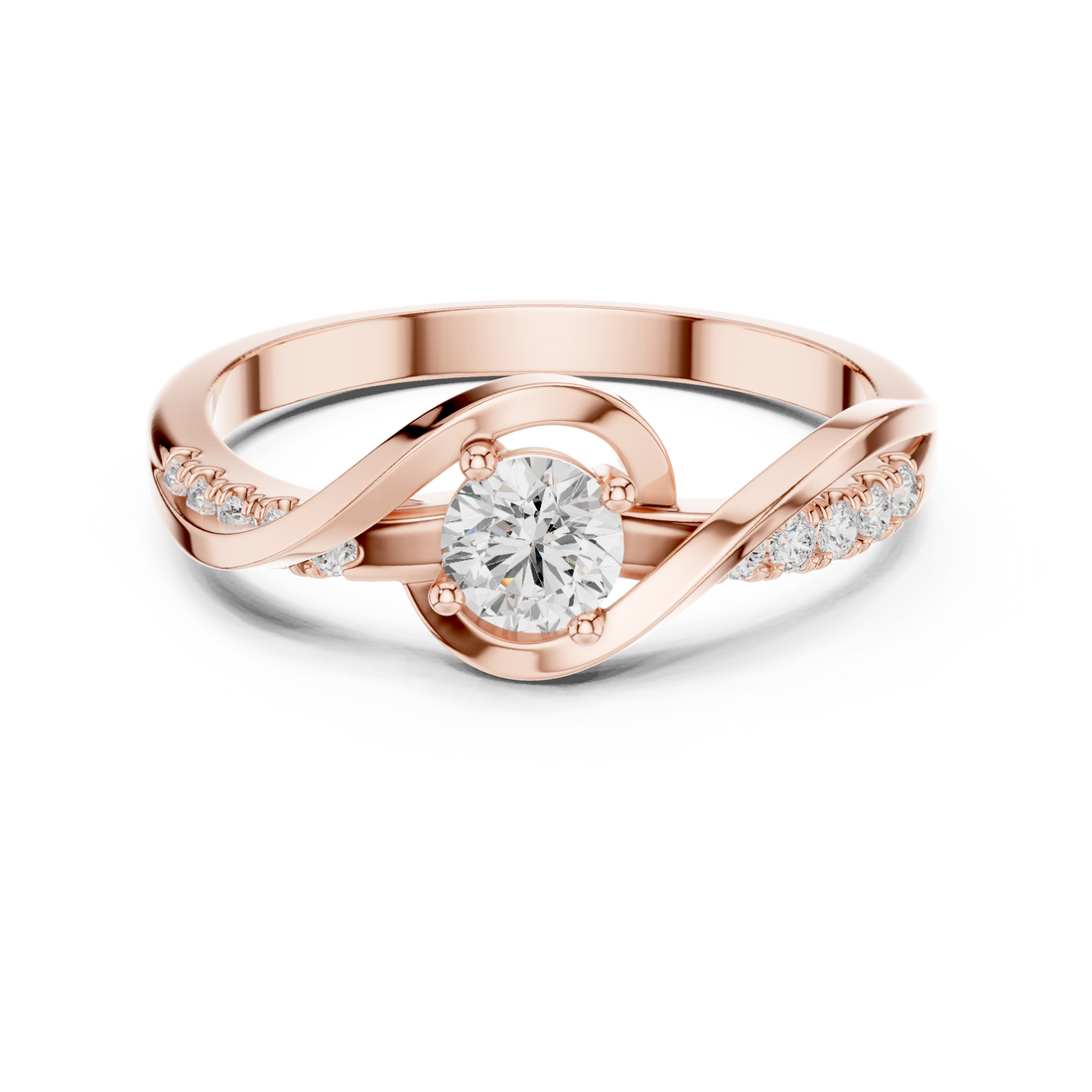 Modern open cuff bracelet with sleek minimal structure.