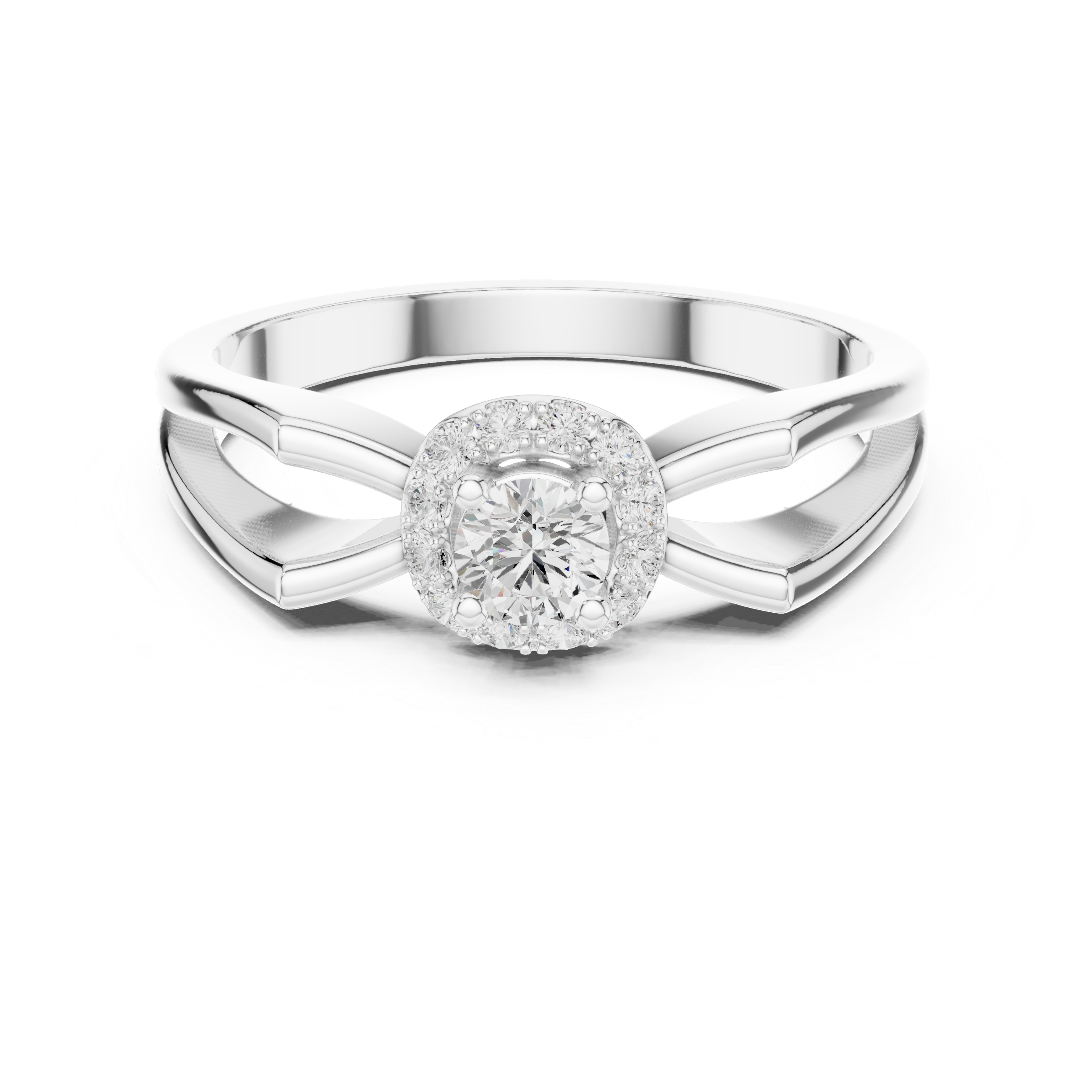 Luxury diamond nose ring with intricate detailing and sparkle.