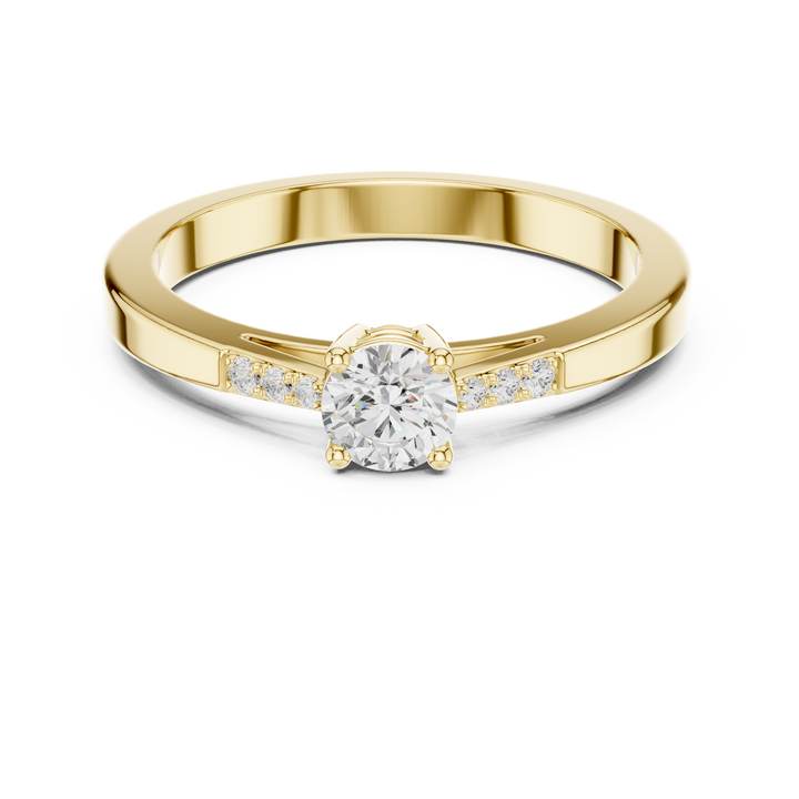 Luxury diamond brooch featuring intricate symmetrical pattern.