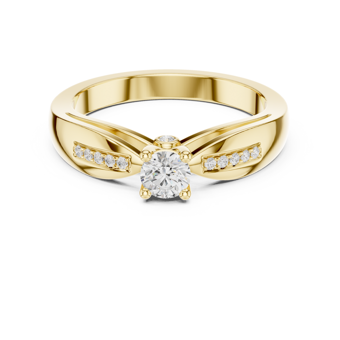 Elegant gemstone cocktail ring featuring oversized colorful stone centerpiece.