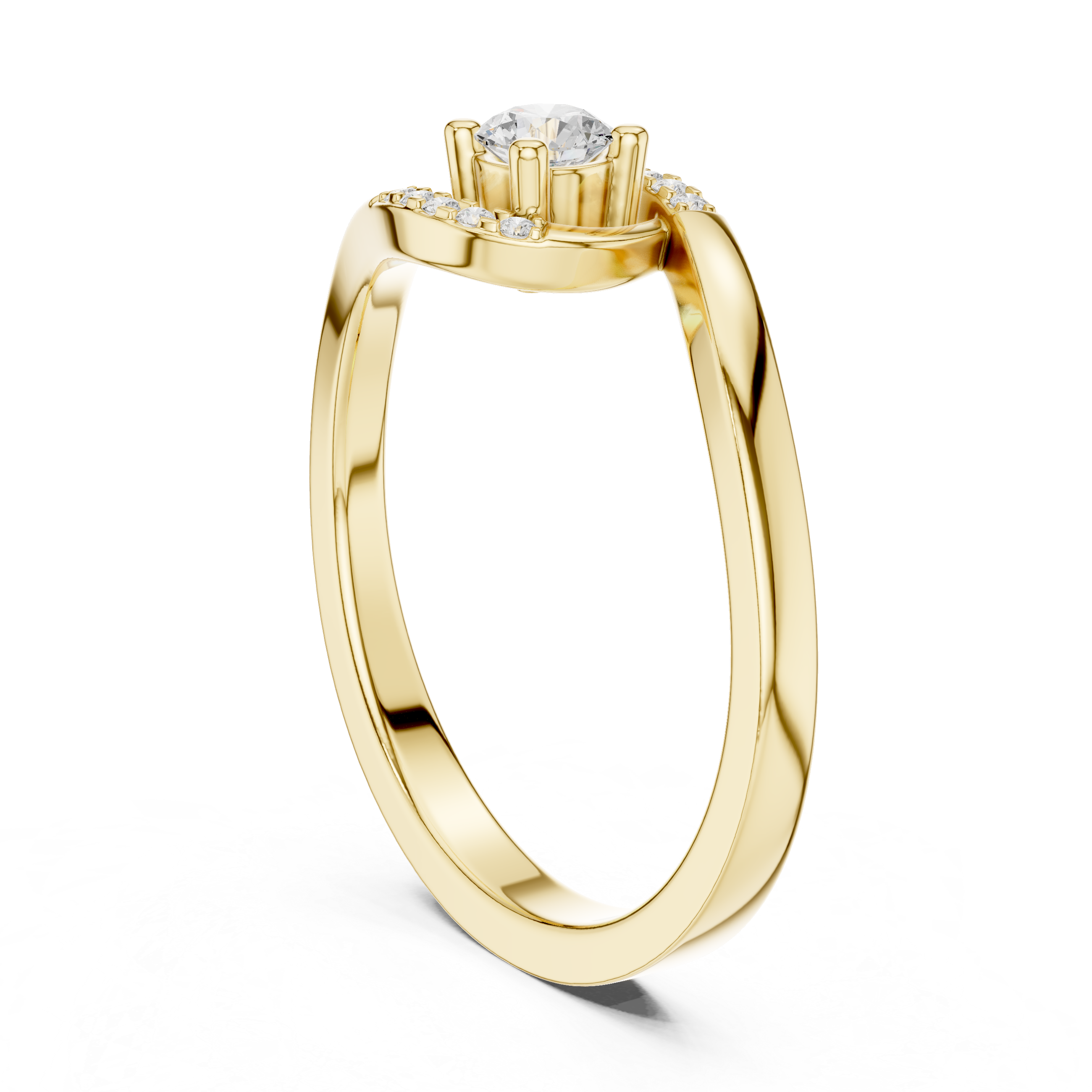 Classic wedding jewellery set featuring matching gold accessories.