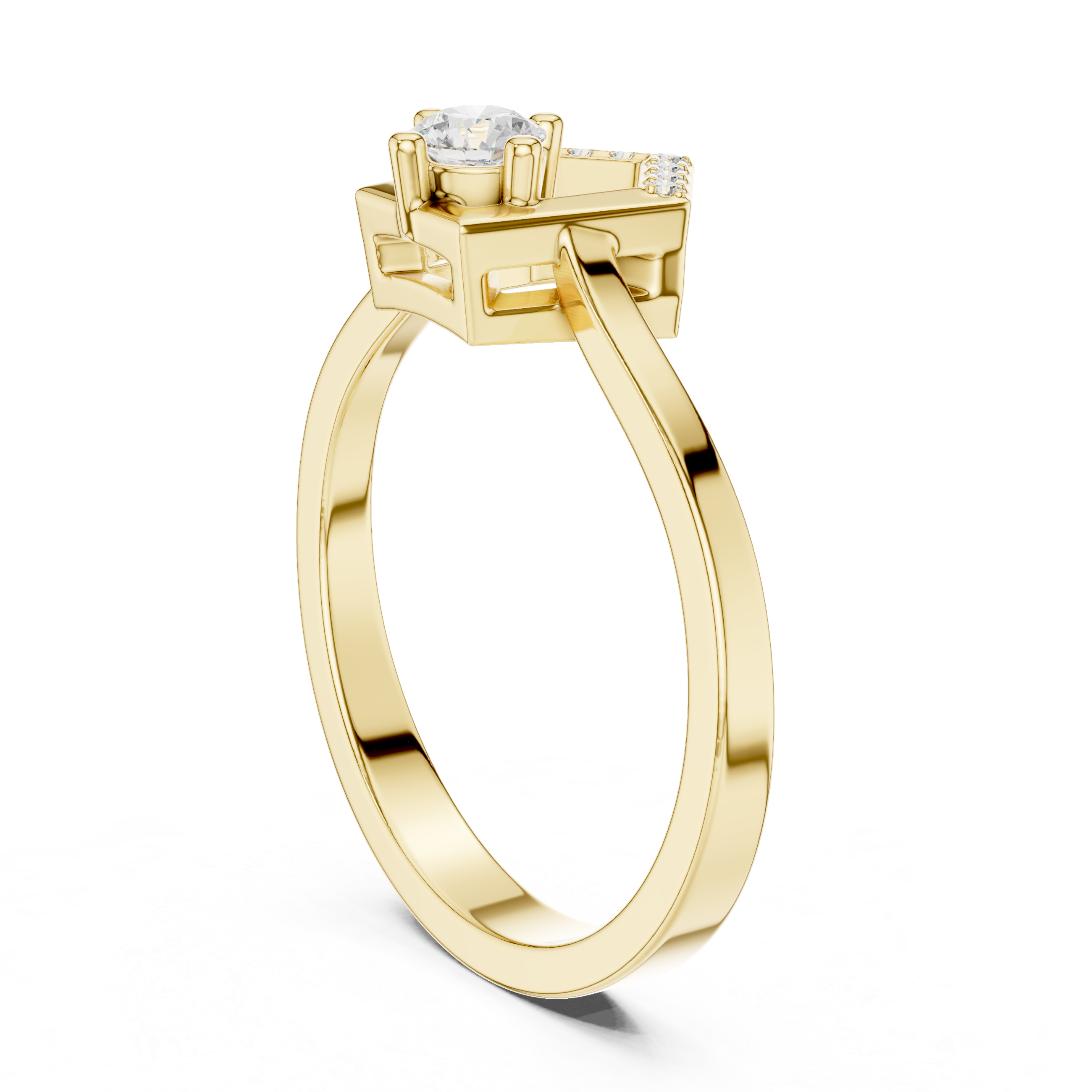 Elegant stackable ring set featuring multiple slim bands.