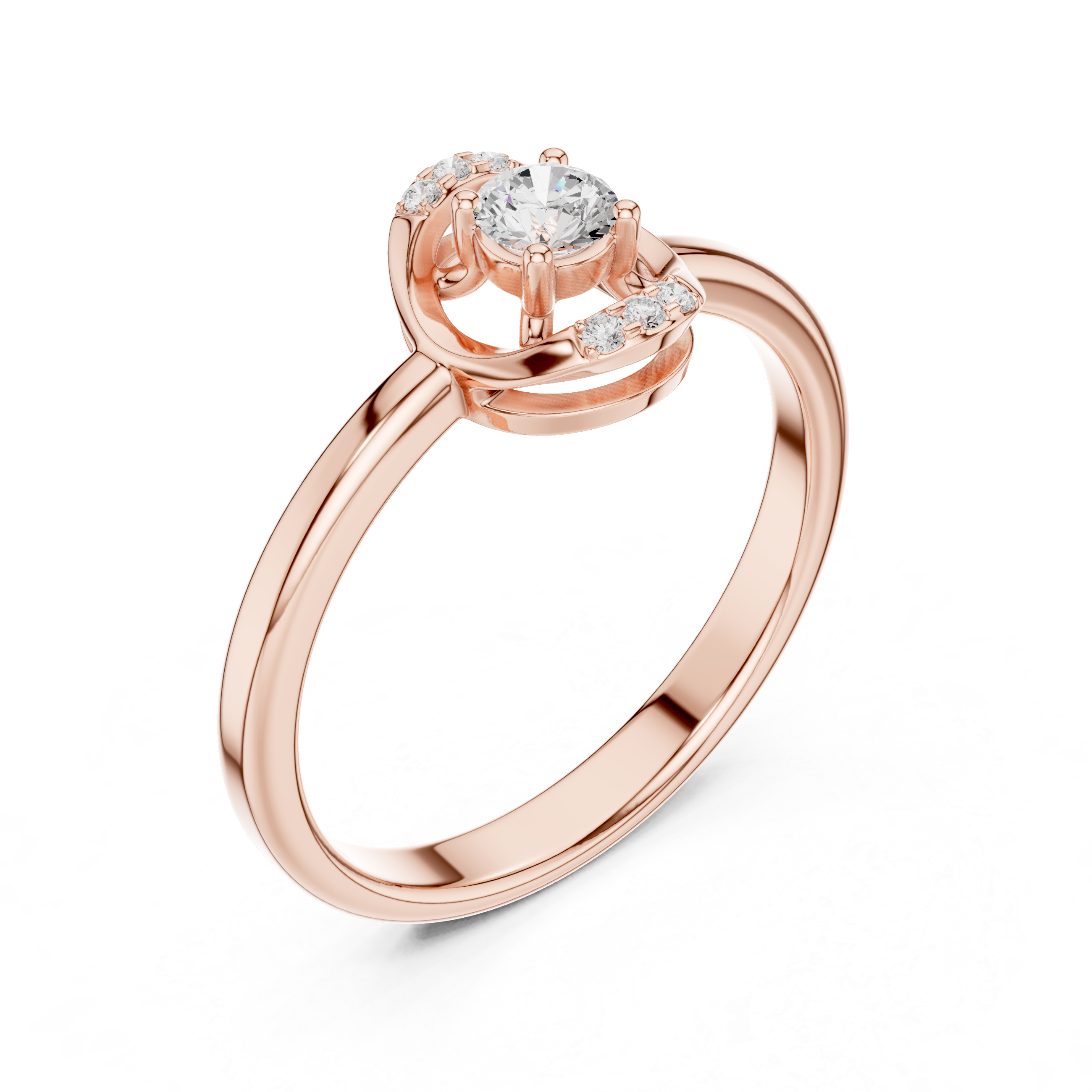 Classic teardrop diamond earrings with graceful hanging structure and refined shine.