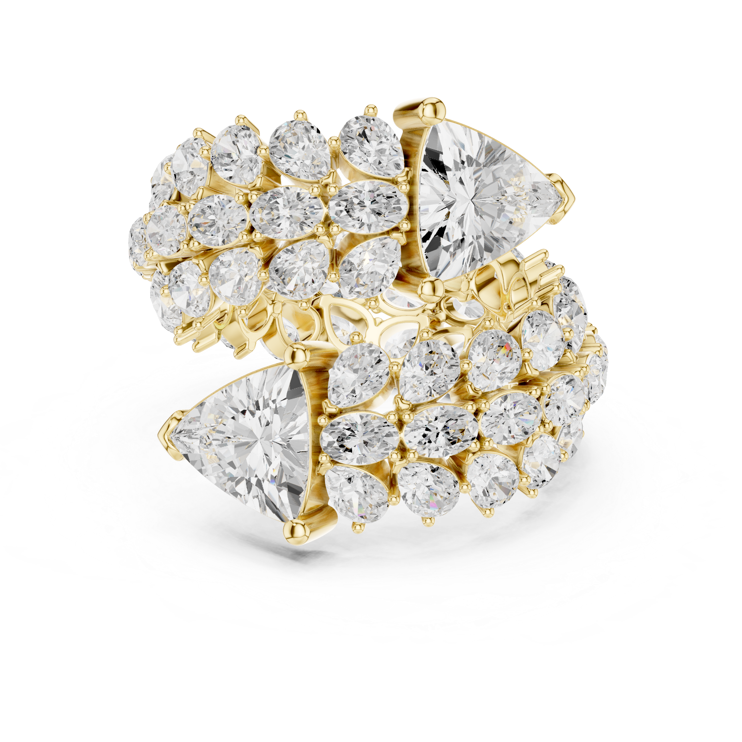 Stylish braided bracelet crafted with twisted metal strands.
