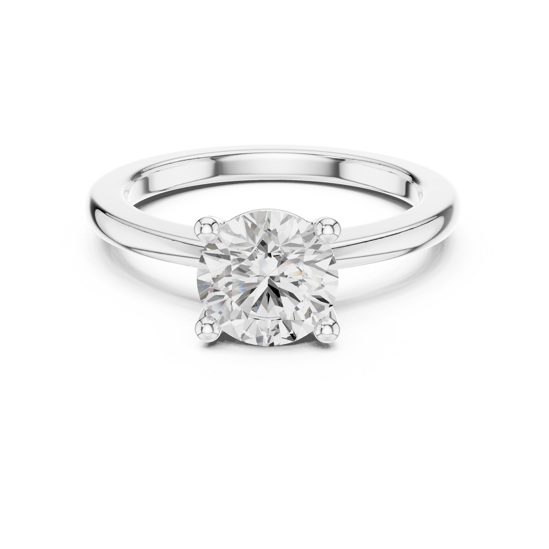 Classic floral brooch featuring detailed petal shapes and polished finish.