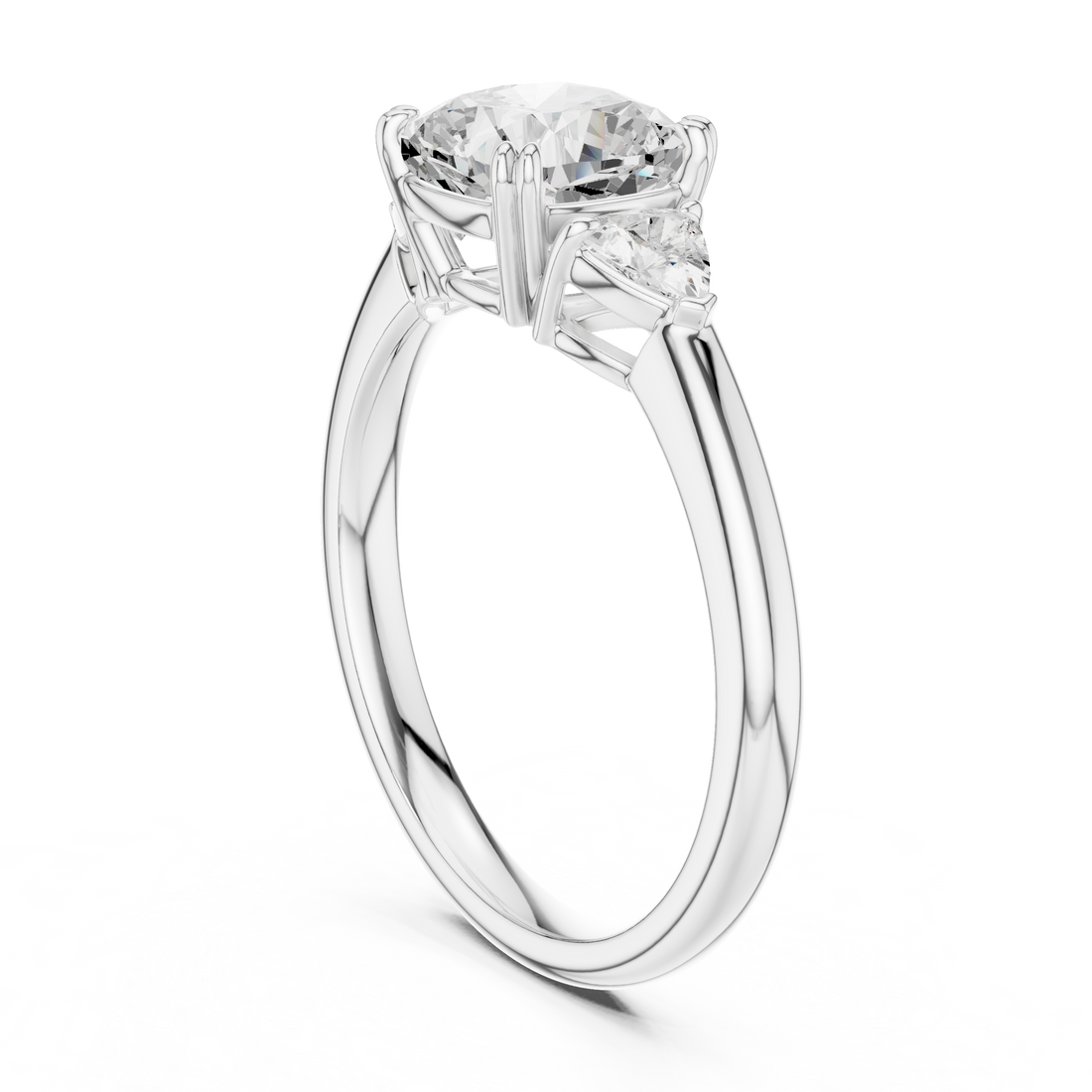 Luxury designer ring featuring artistic sculptural appearance.