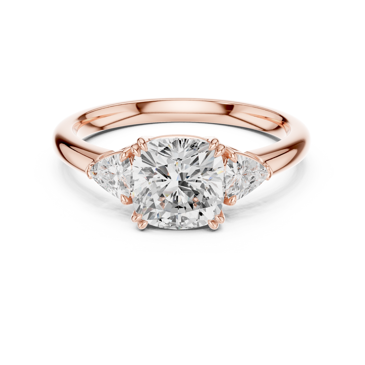 Classic halo cocktail ring featuring large central gemstone.