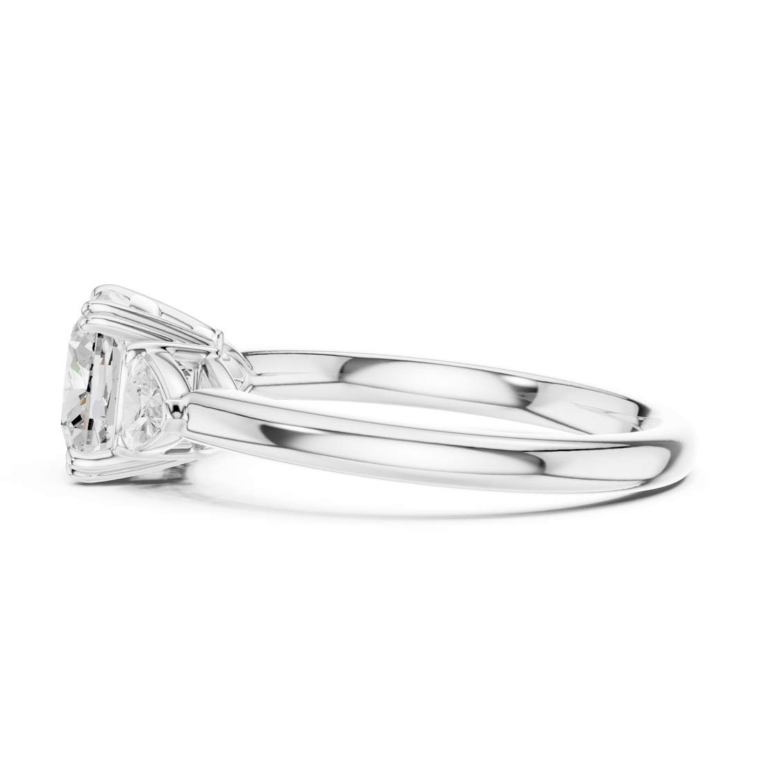 Luxury diamond drop earrings featuring sparkling brilliance.