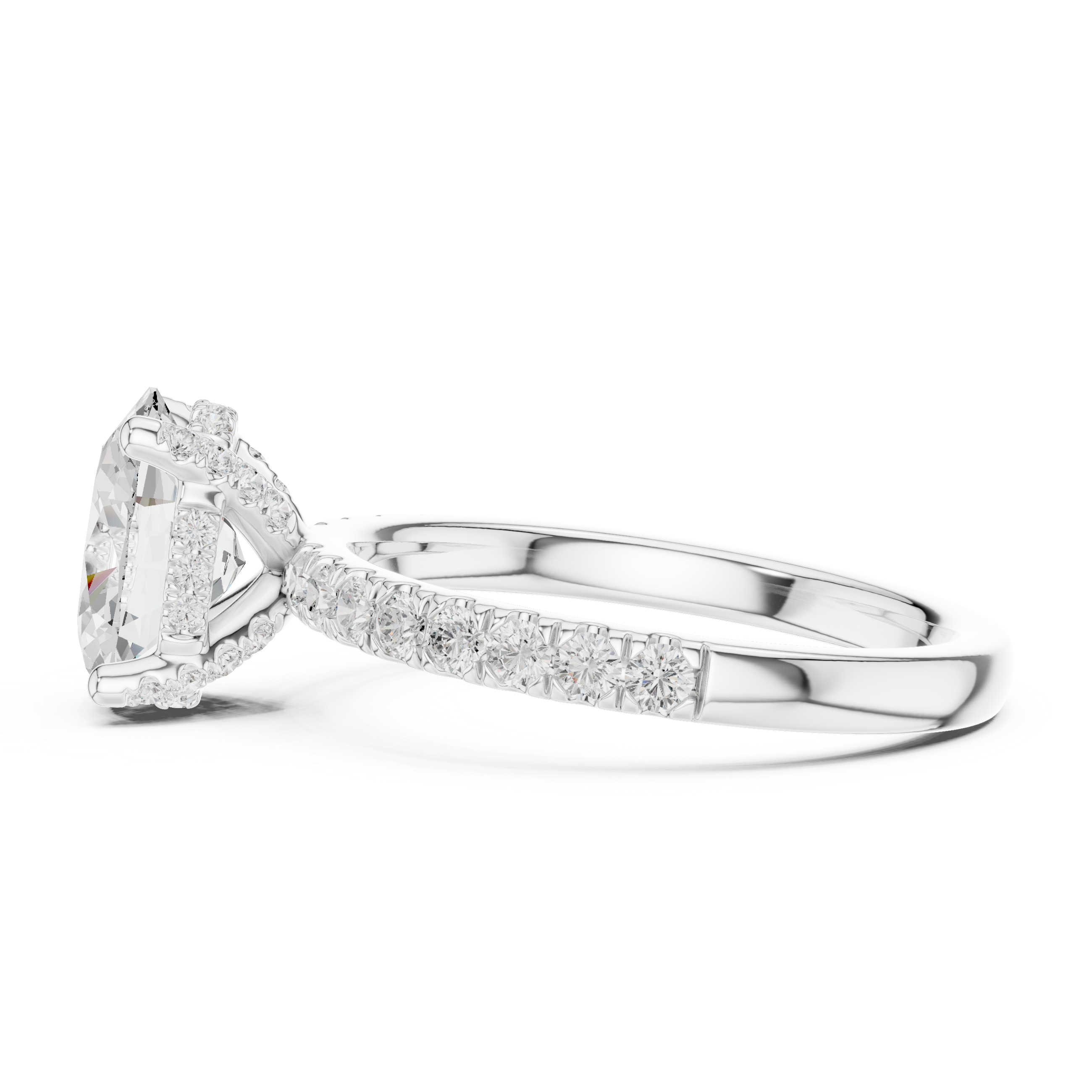 Classic wedding jewellery set featuring matching gold accessories.