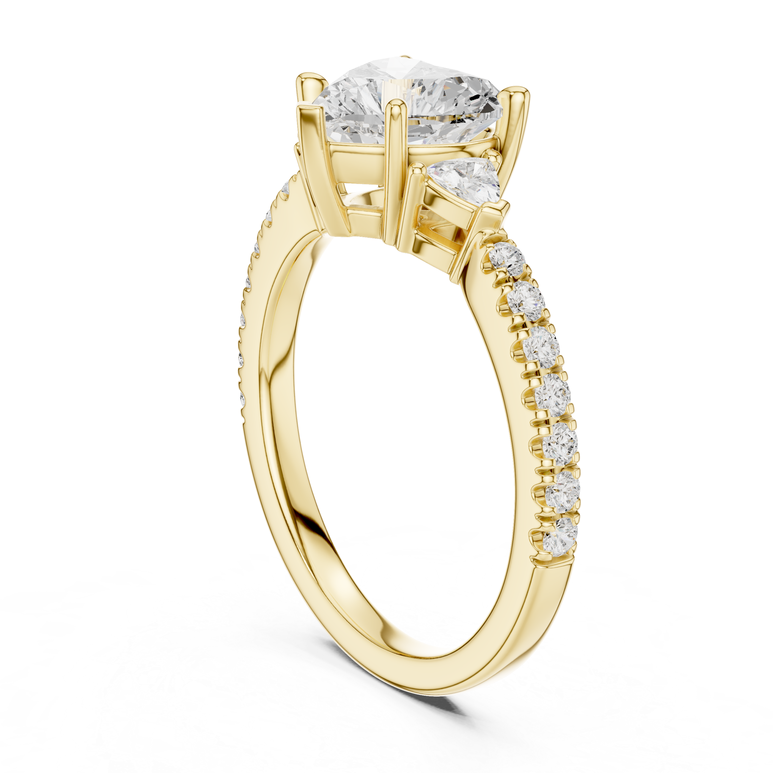 Stylish gemstone toe ring featuring central colored stone.