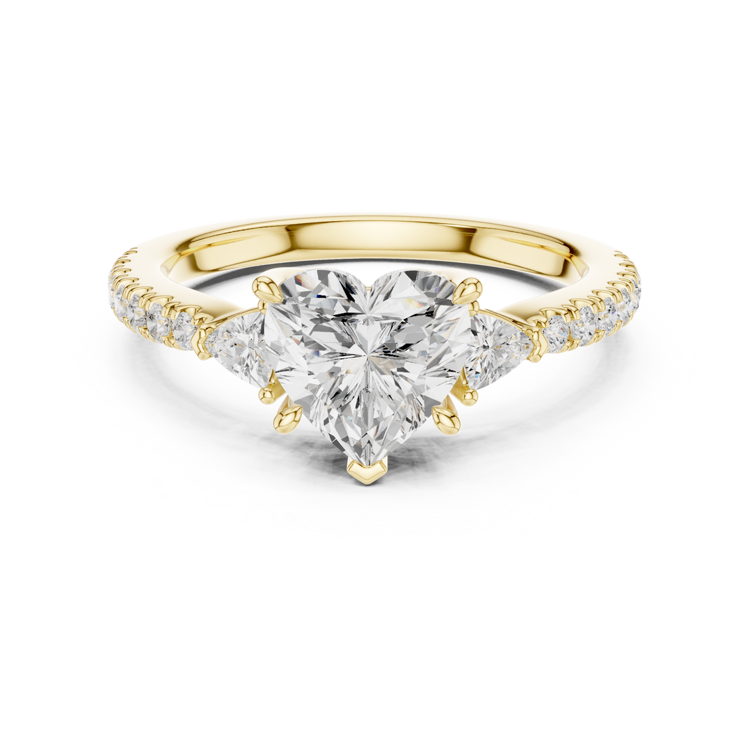 Luxury diamond brooch featuring intricate symmetrical pattern.
