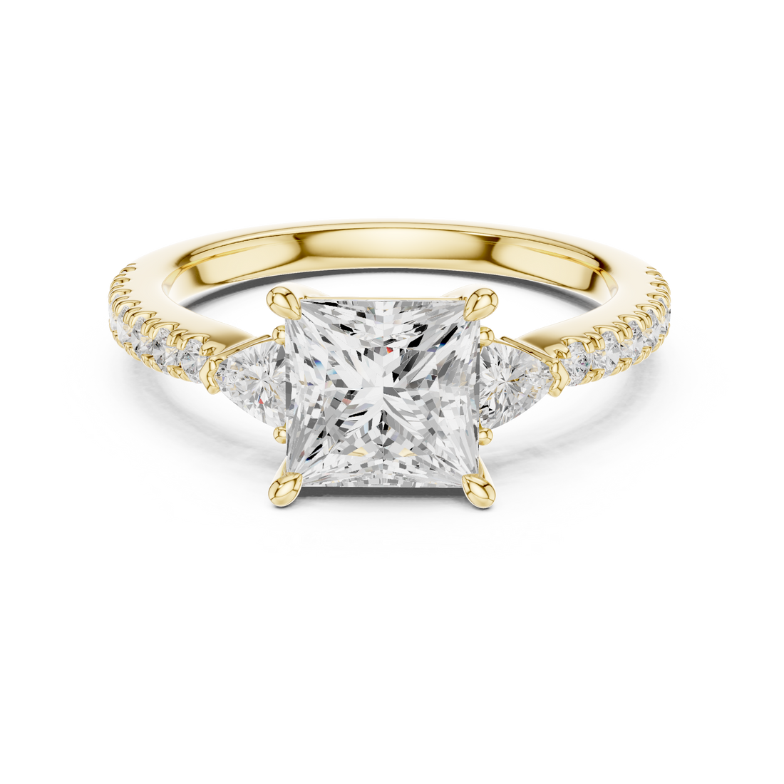 Traditional bridal jewellery set featuring detailed gold work.