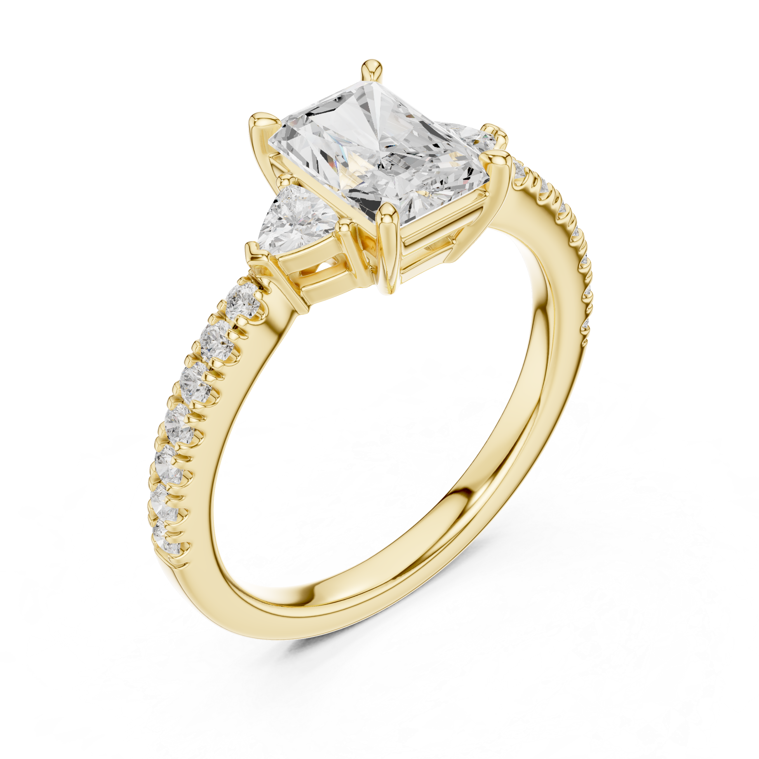 Classic eternity band featuring continuous diamond circle.