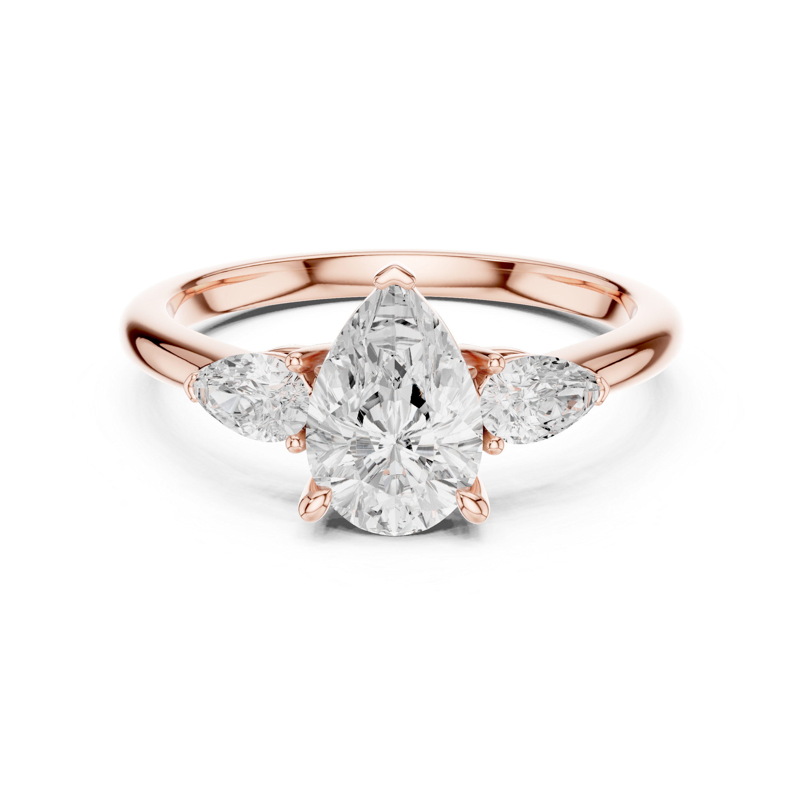Stylish knot design ring symbolizing love and unity with polished finish.