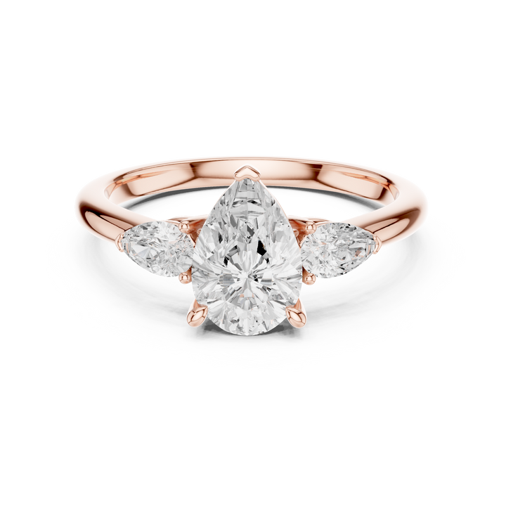 Stylish knot design ring symbolizing love and unity with polished finish.