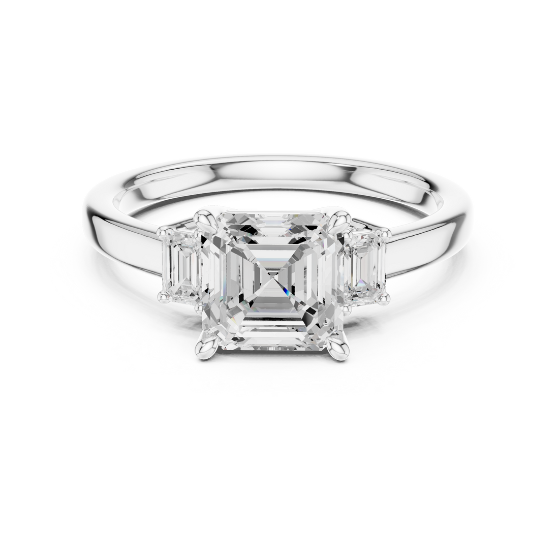 Luxury diamond nose ring with intricate detailing and sparkle.
