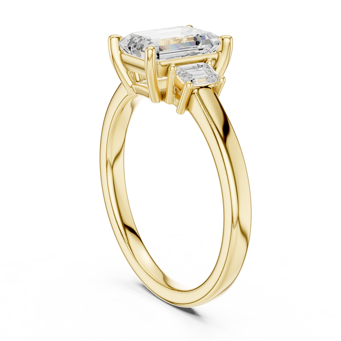 Stylish gemstone toe ring featuring central colored stone.