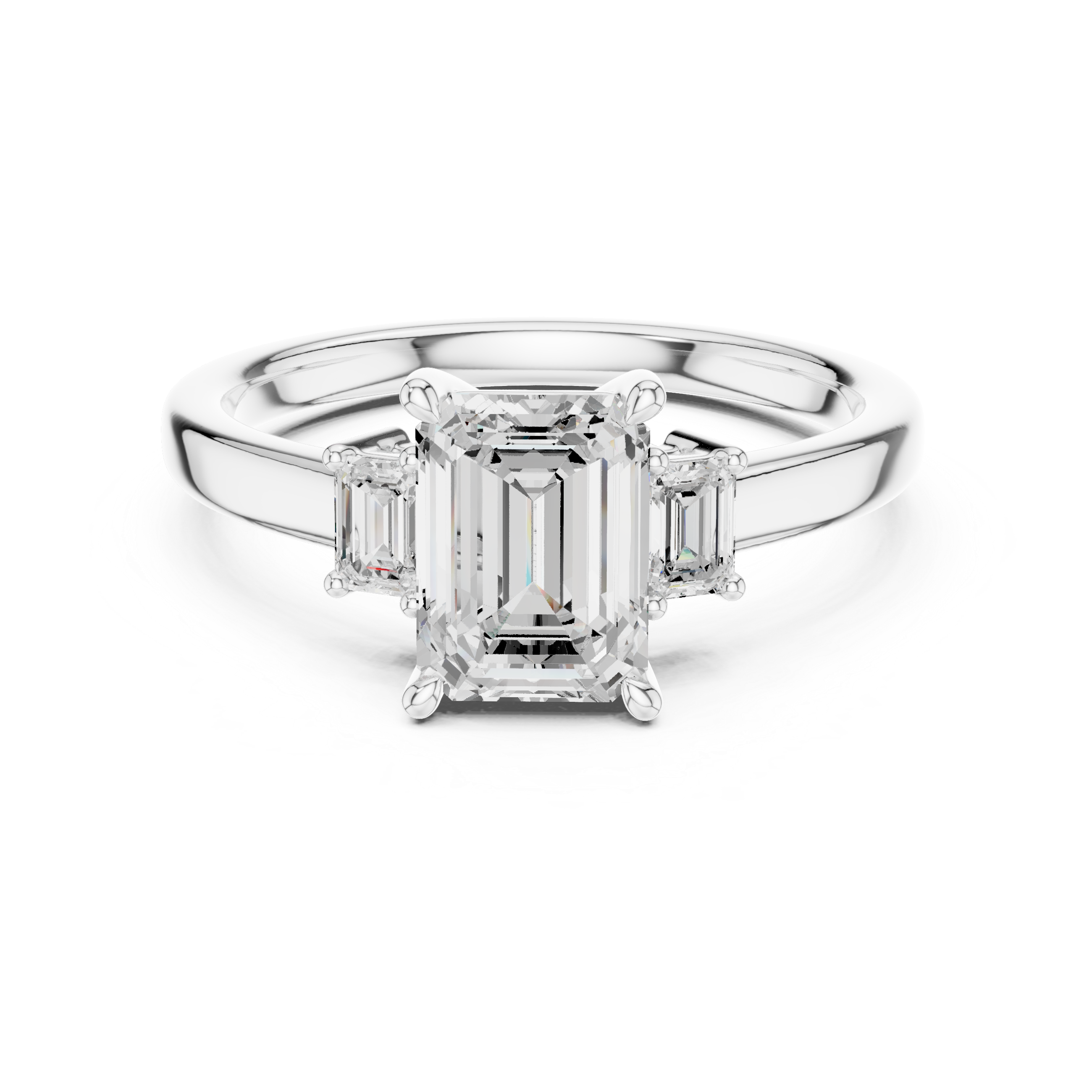 Classic floral brooch featuring detailed petal shapes and polished finish.