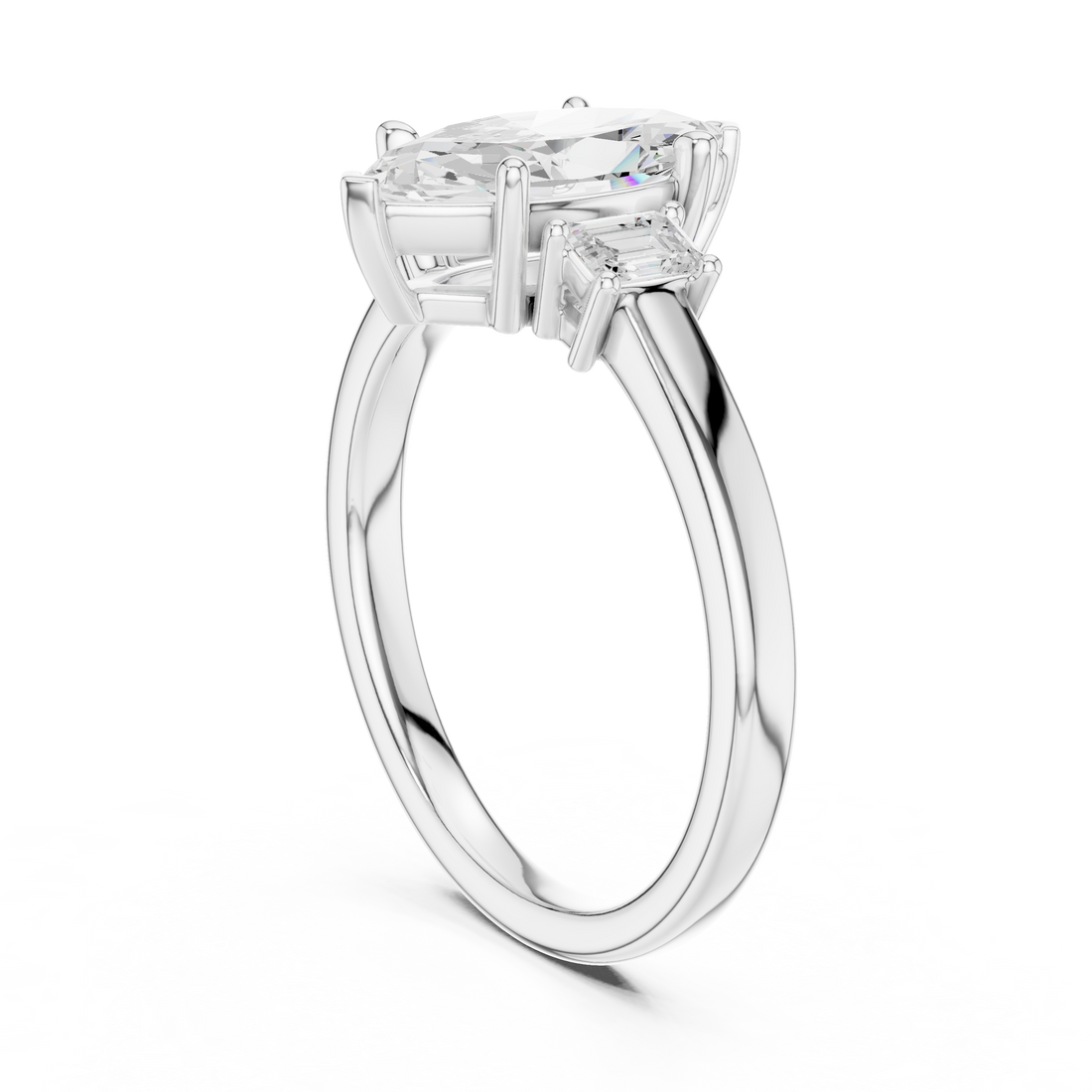 Luxury designer ring featuring artistic sculptural appearance.